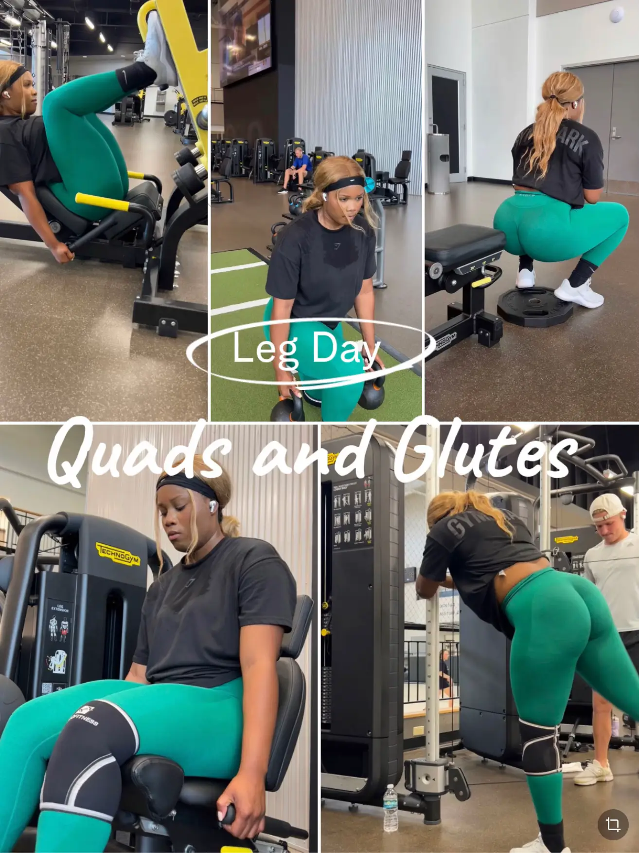 Glutes quads discount