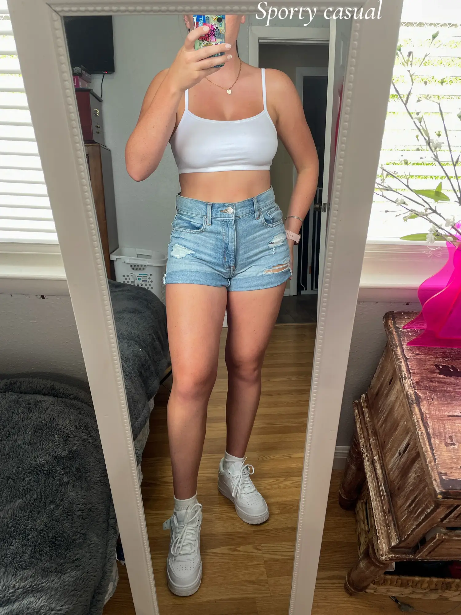 How to Style: denim shorts, Gallery posted by Sydney Bayer