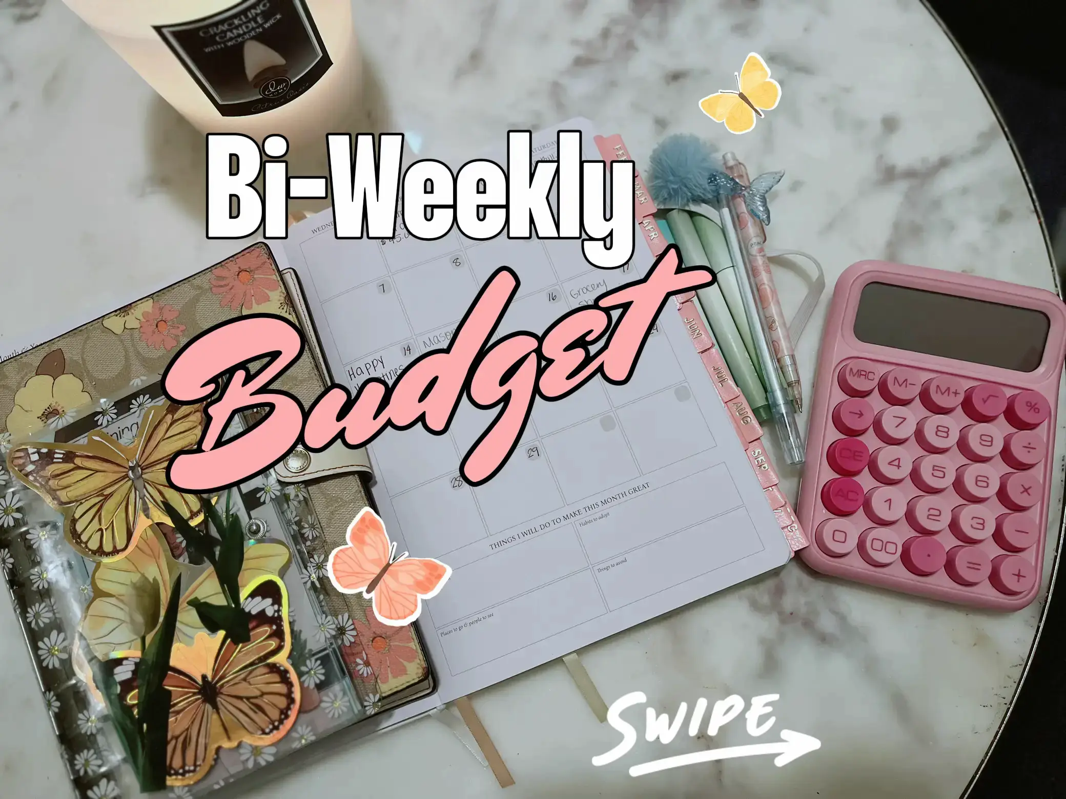 Cash stuffing my weekly budget binder!💫 • • • • #cashenvelopestuffing