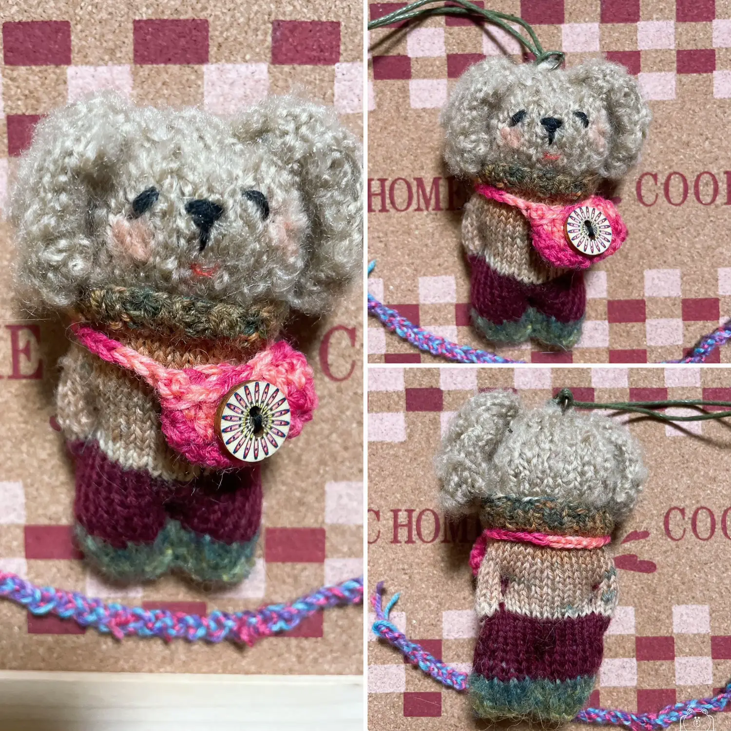 輪編みのクマのあみぐるみ②作り方｜まろん・ど・もんぶらん