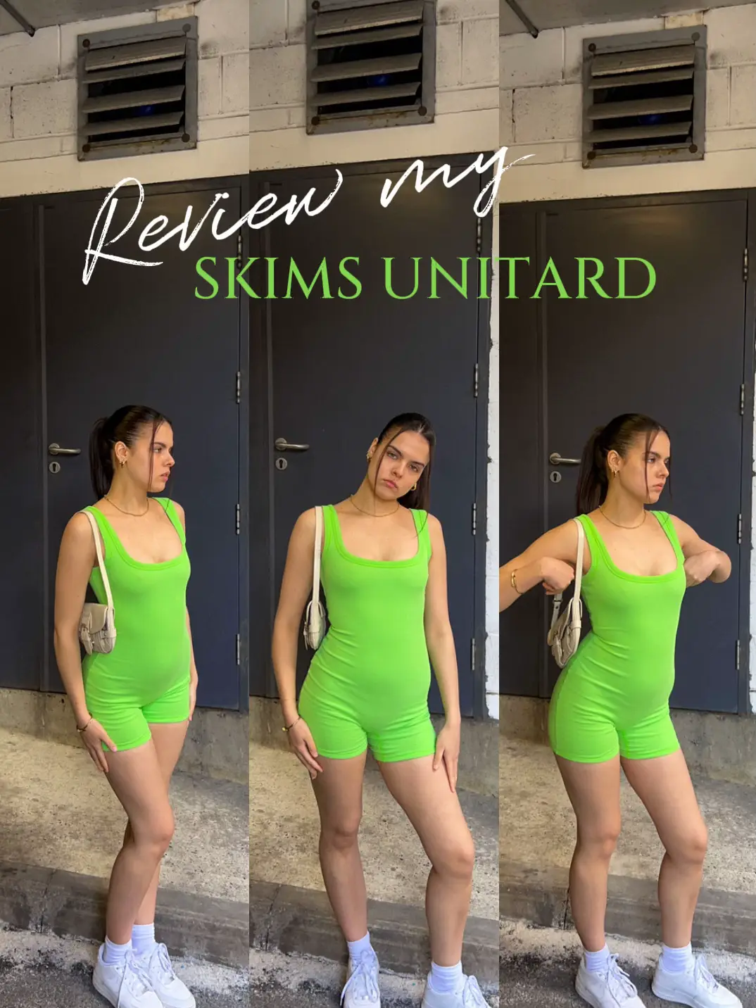 SKIMS all day, every day 💚 loving this new neon green cotton rib