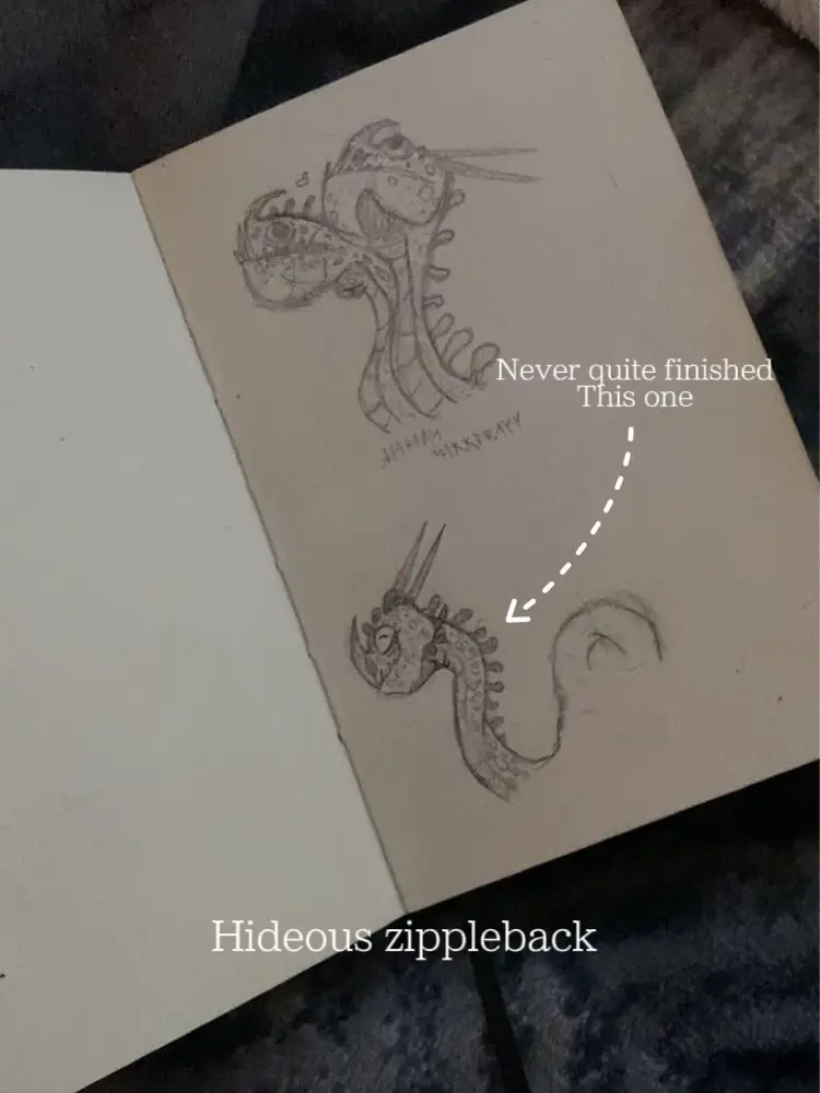2. Dragon Mini Sketchbook