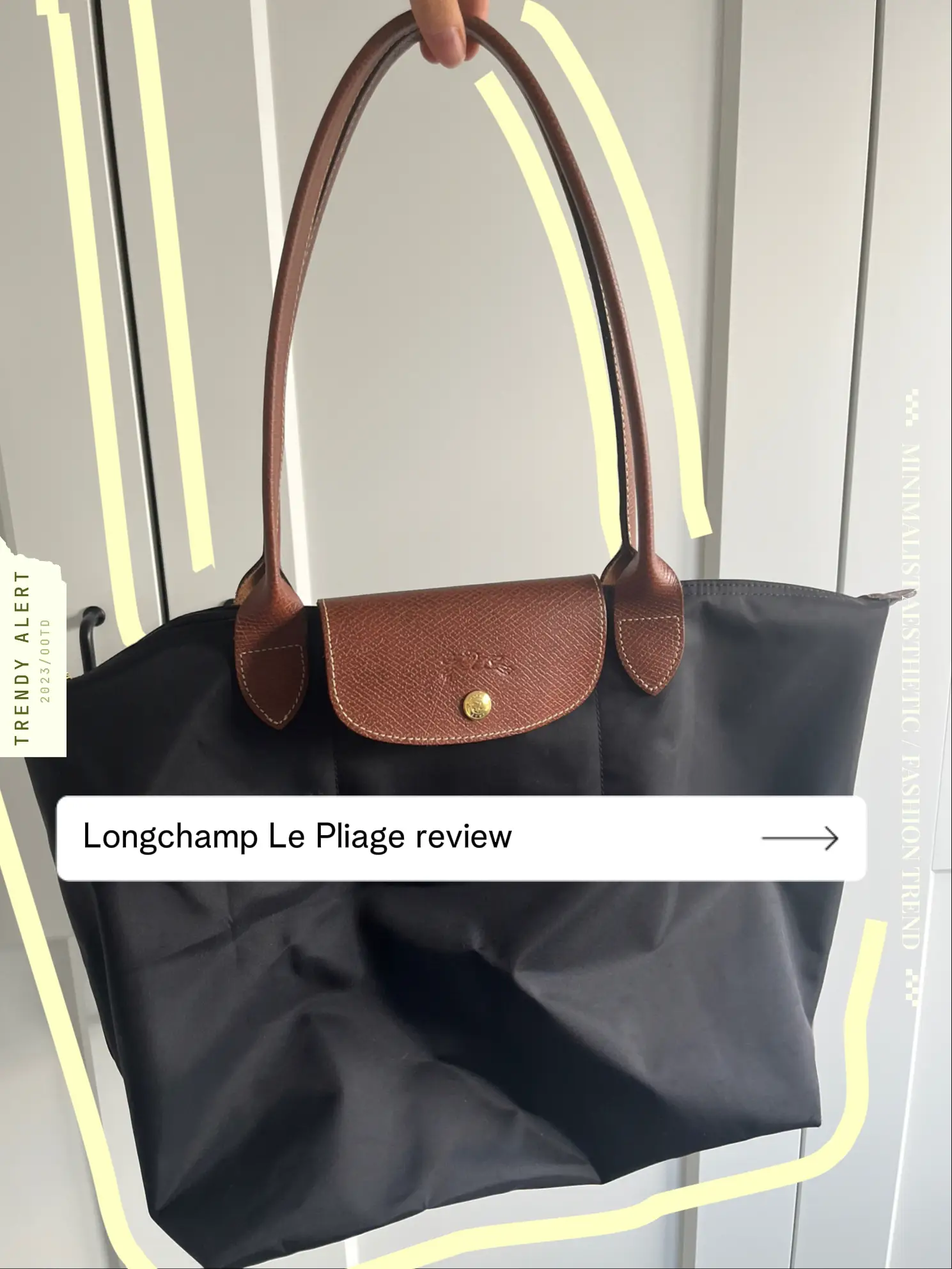 Bag Review : Longchamp Le Pliage Tote in Gunmetal + Links On How