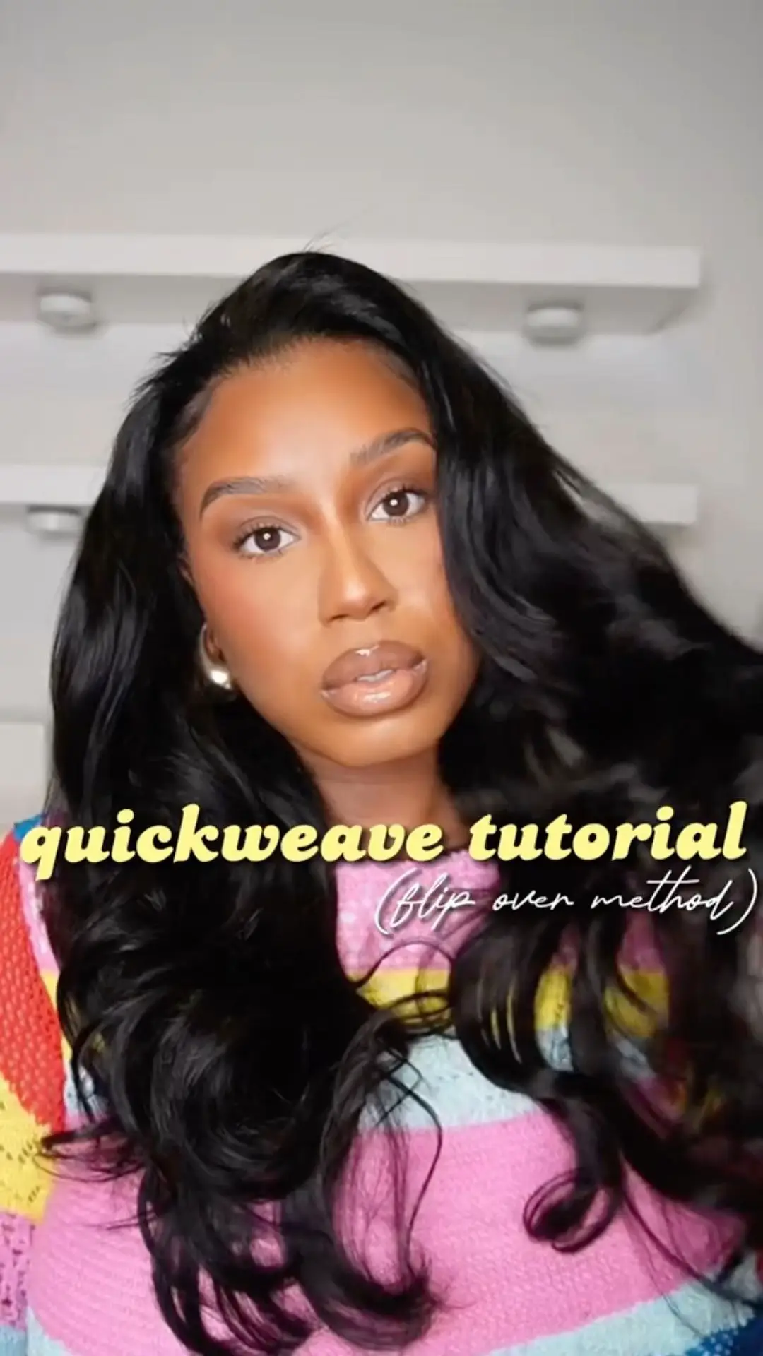 Weave hair clearance tutorials