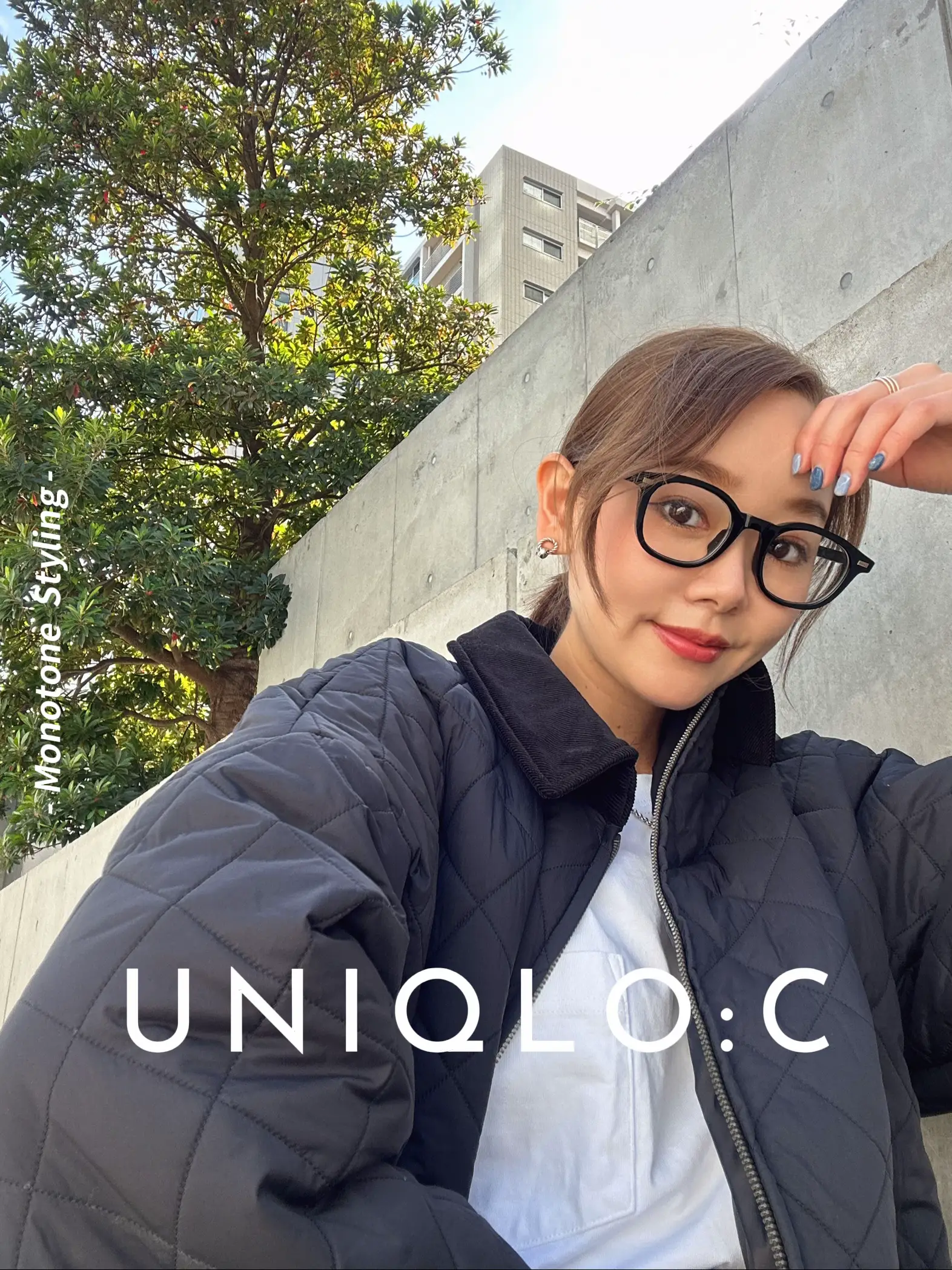 ジャケットユニクロc UNIQLOc オーバーサイズジャケット ブルゾン M