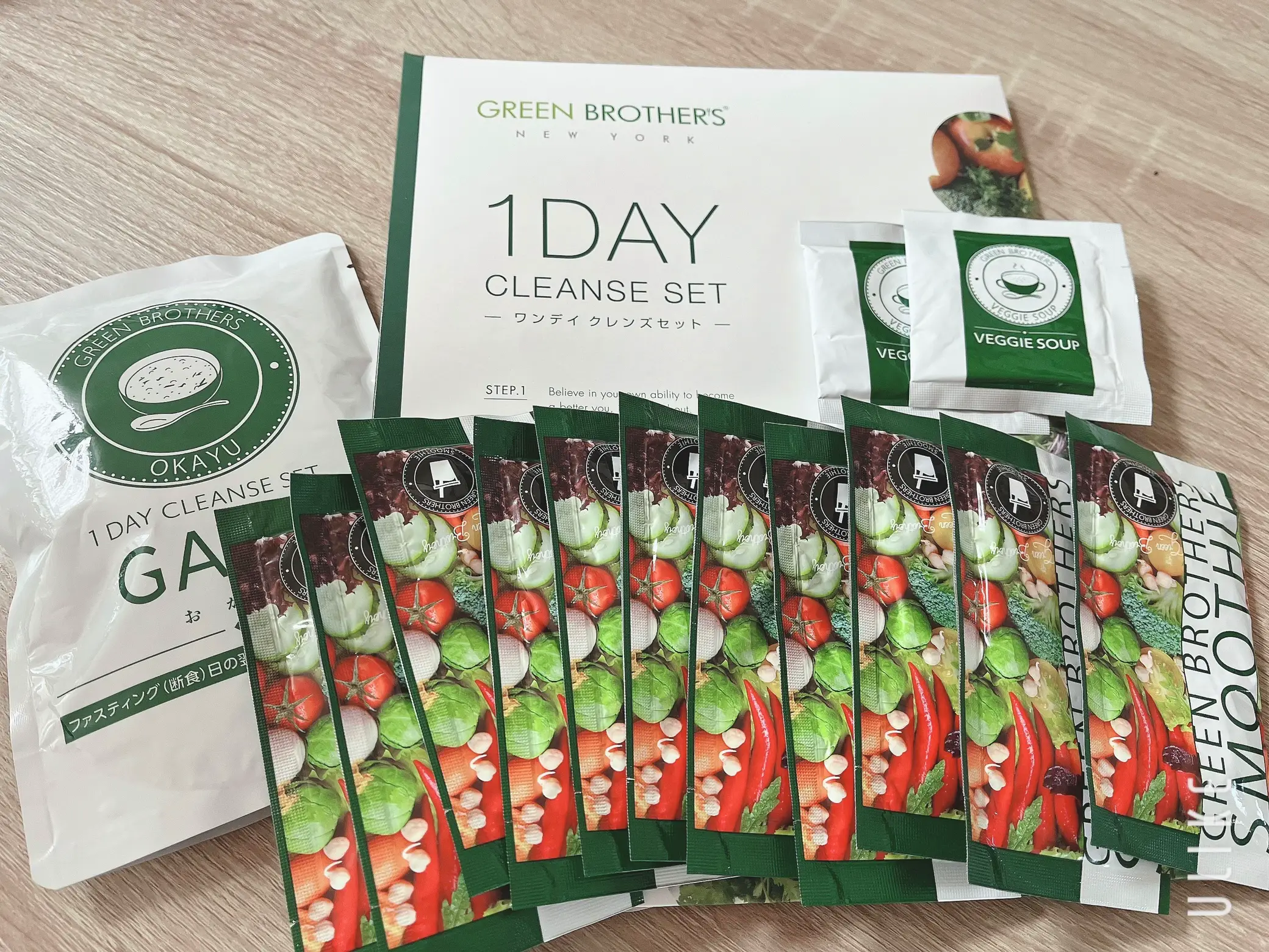 1DAY CLEANSE SET ワンデイクレンズセット グリーンブラザーズ