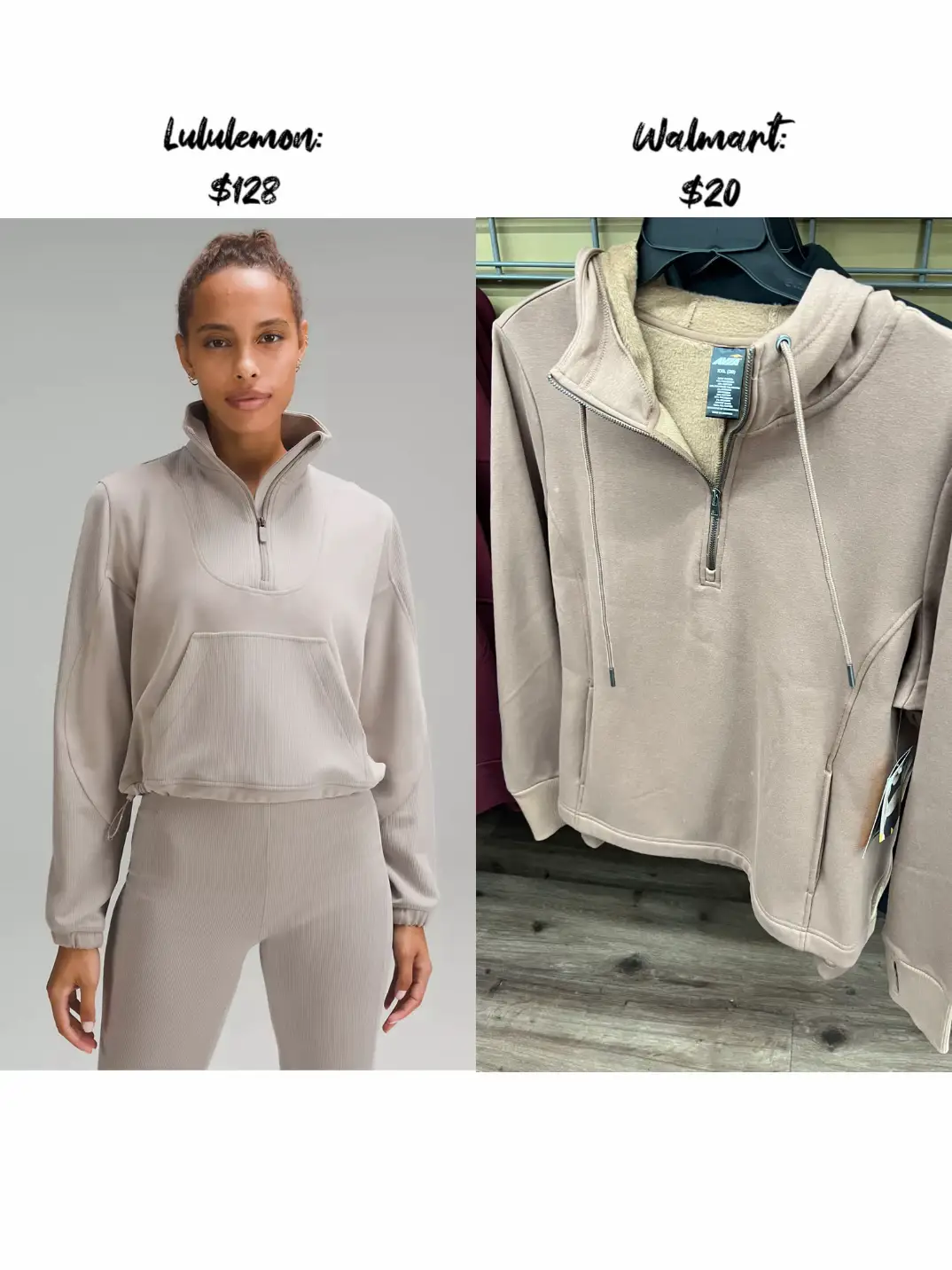 Do you love the lululemon scuba hoodie but not the price?! 🤑 This   option looks SO similar and it's less than half the cost of the…