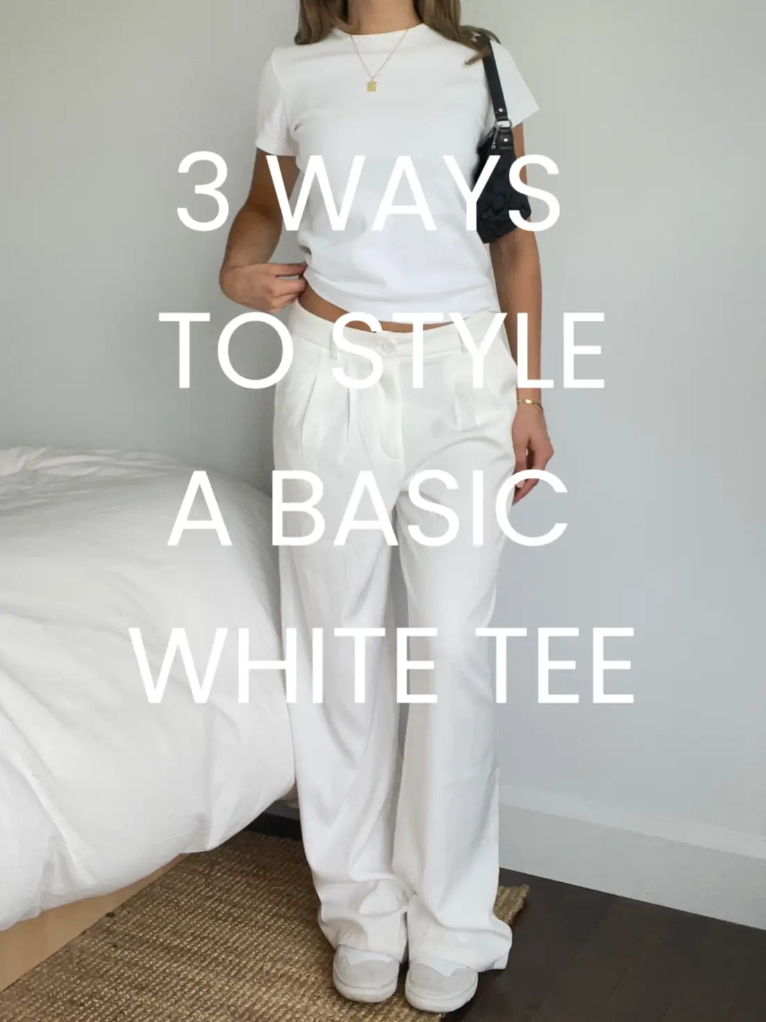 3 Ways to Wear a White Button Down Shirt