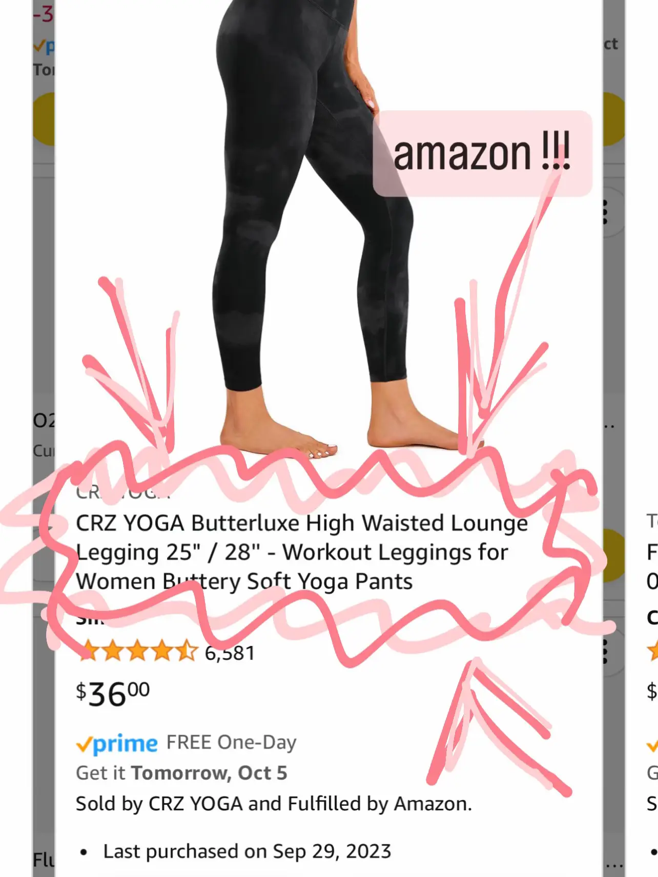CRZ YOGA Women's Butterluxe Super High Waisted Workout Leggings 28 Inches  -Over Belly Buttery Soft Full Length Yoga Pants - AliExpress