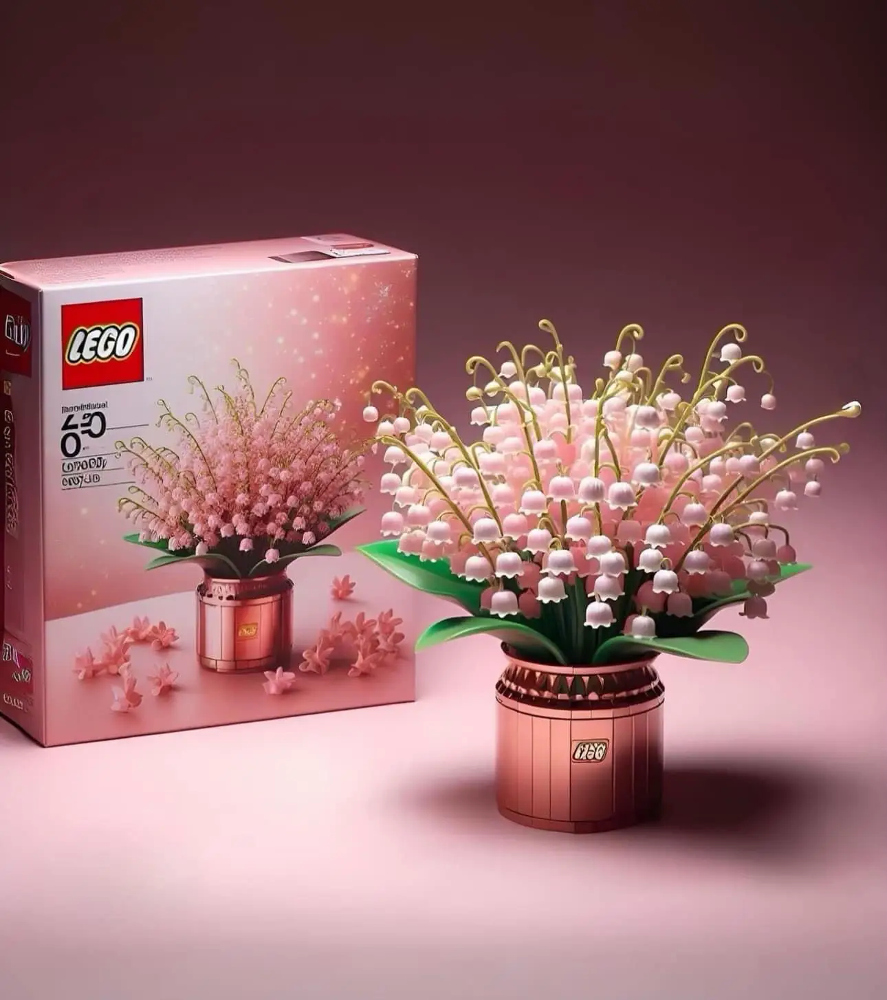 Rose Gold LEGO Flowers!!, Gallery posted by Marie Caban