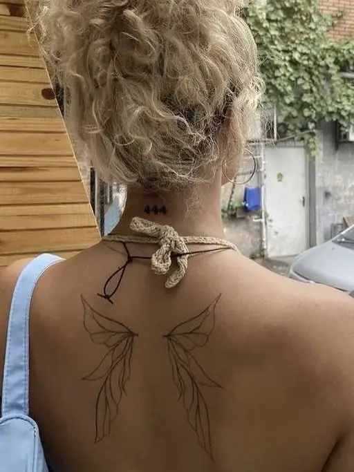 Tattoo Back Bralette – Love Chelsea, xxoo