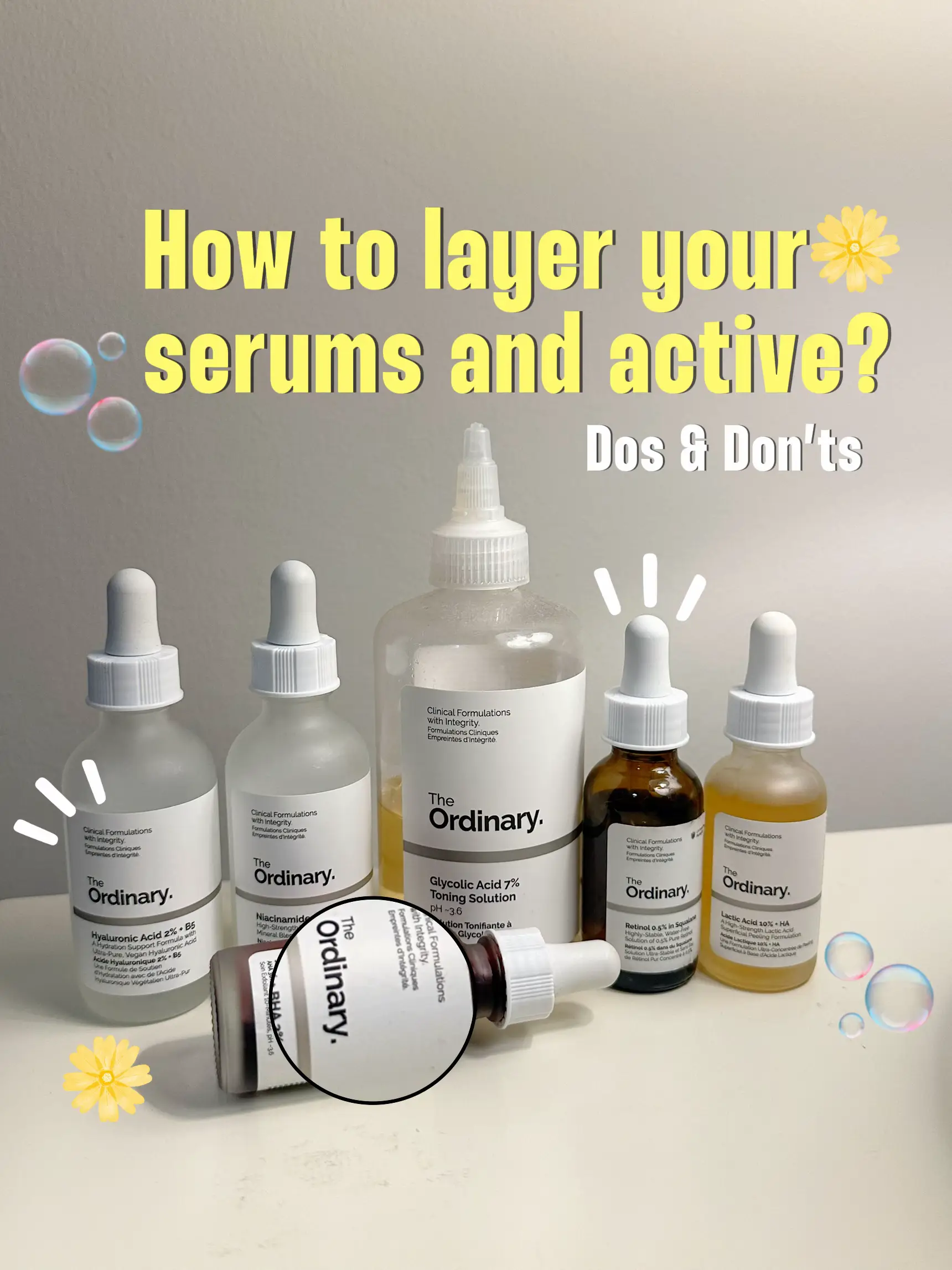 How to Layer Serums In Your Skincare Routine