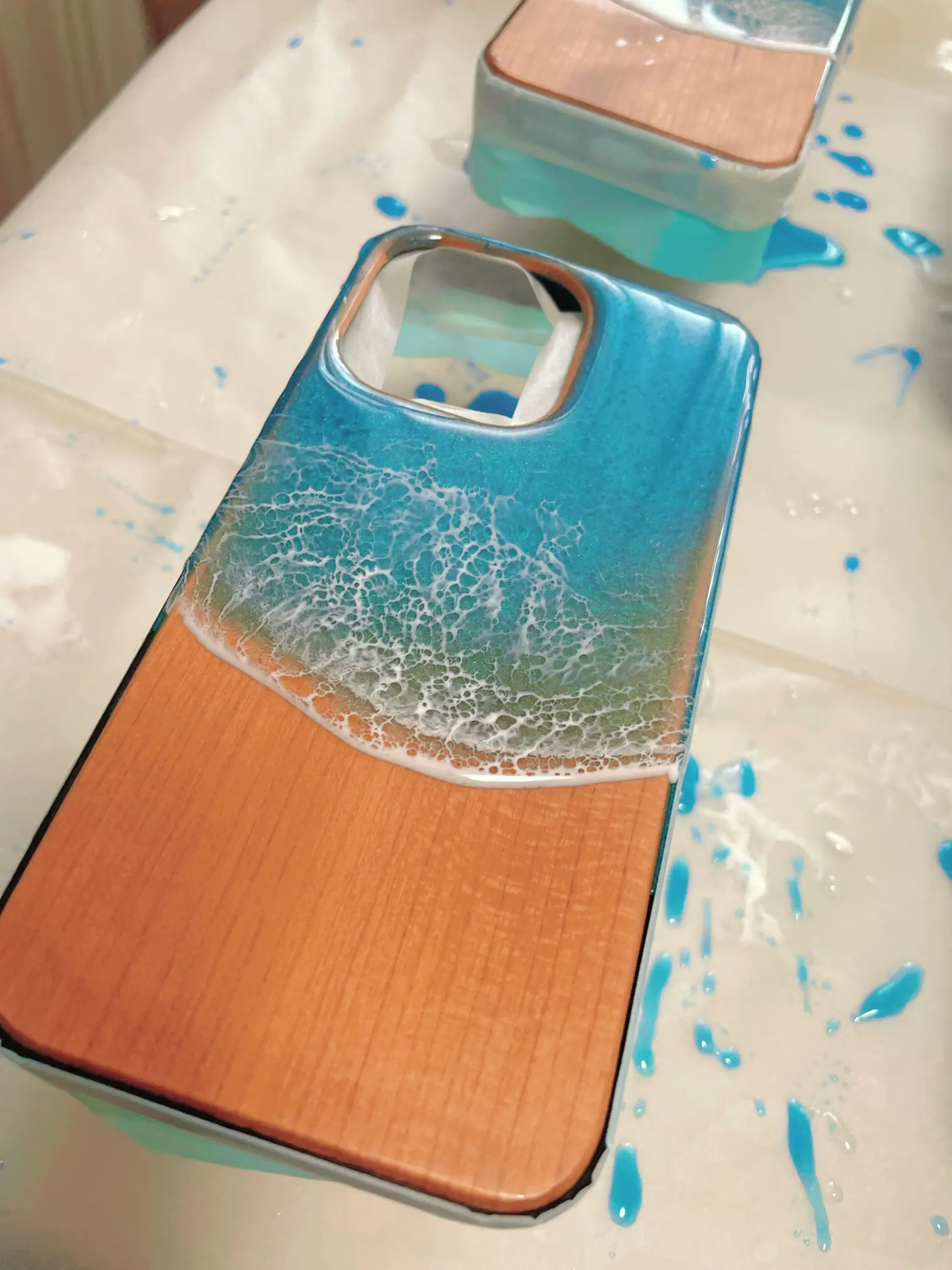 持ち歩く海【スマートオーシャン】スマホケース　iPhoneケース　海アート　GALAXY Android Xperia        