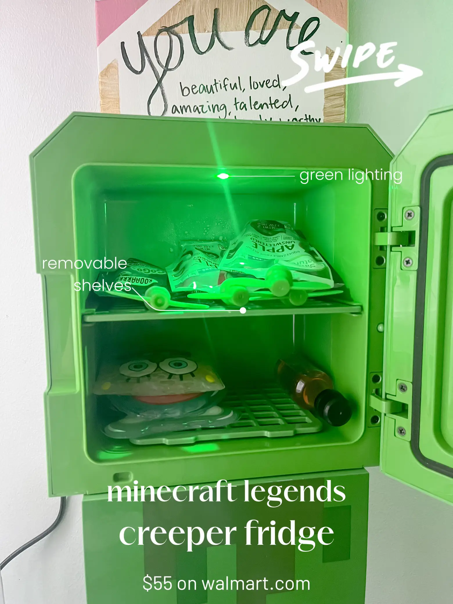 Creeper-fridge : r/Minecraft