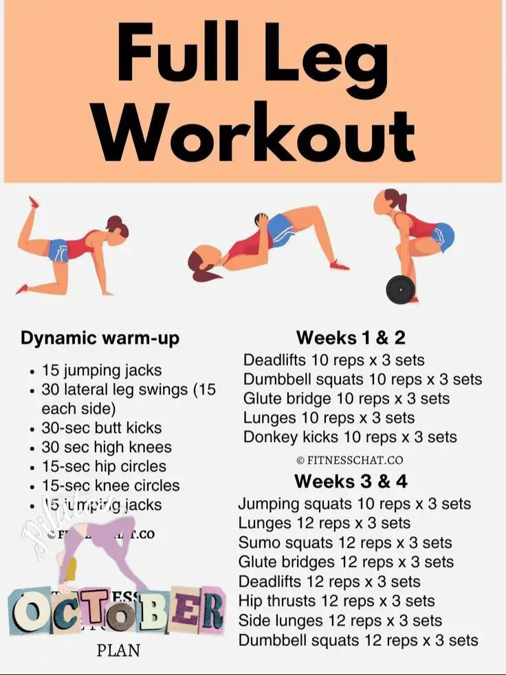 Whole leg workout sales