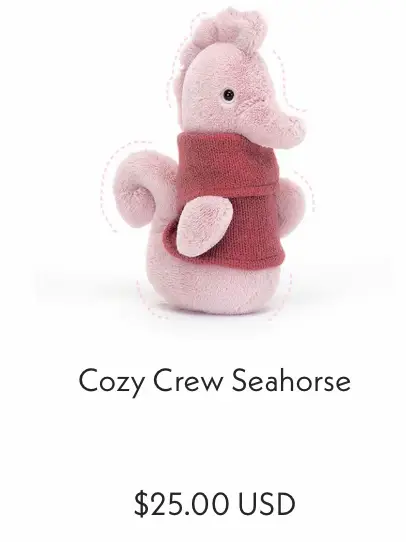 Cozy Crew Seahorse