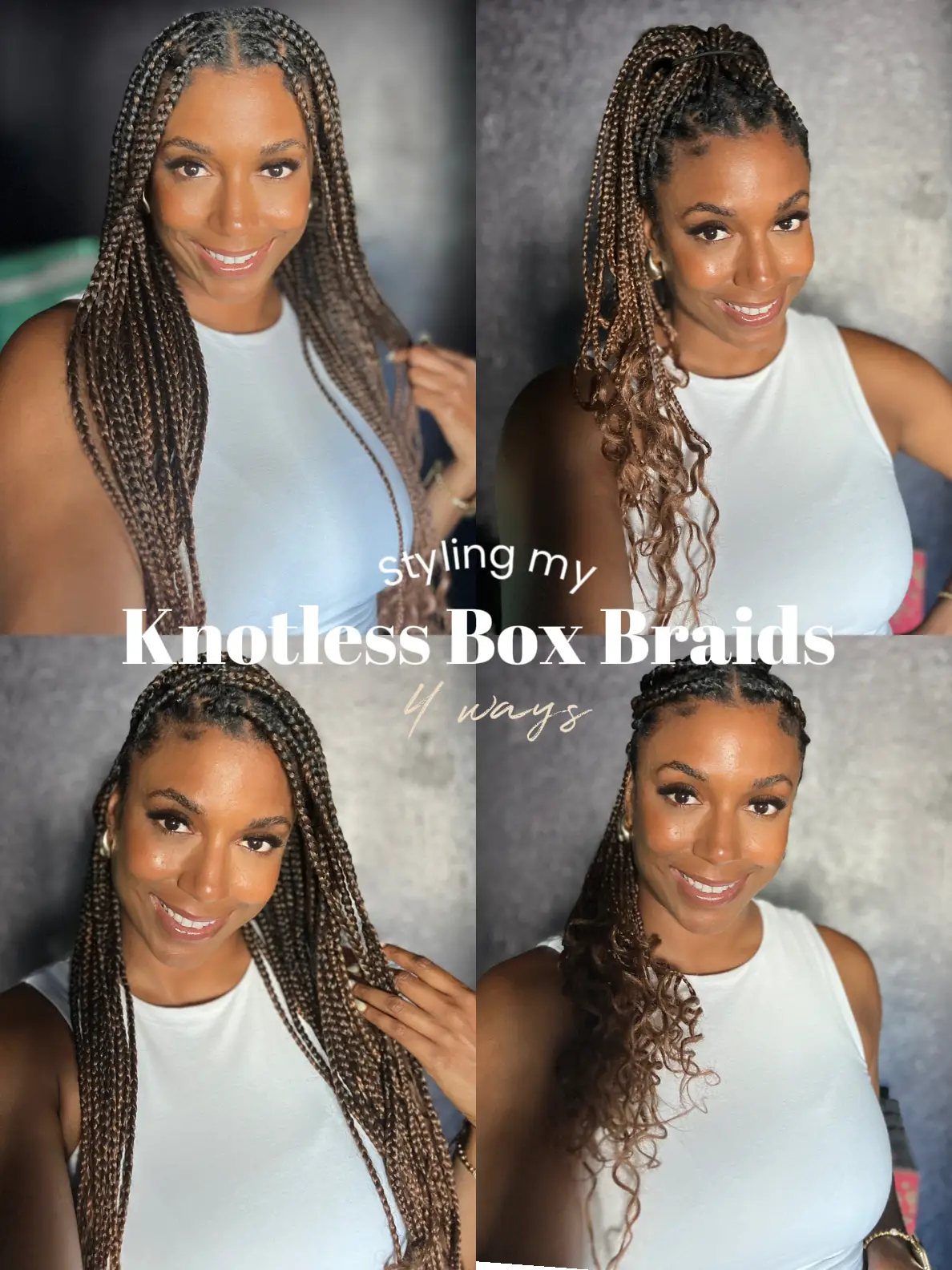 65 Box Braids Hairstyles for Black Women  Box braids hairstyles for black  women, Hair styles, Box braids styling