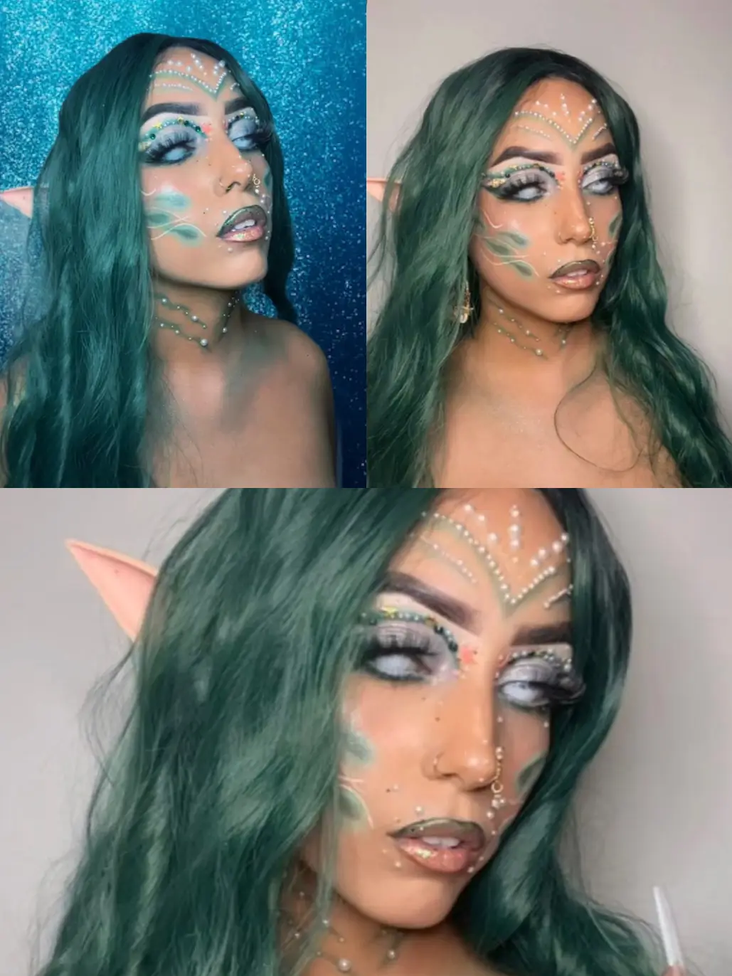 sea goddess makeup