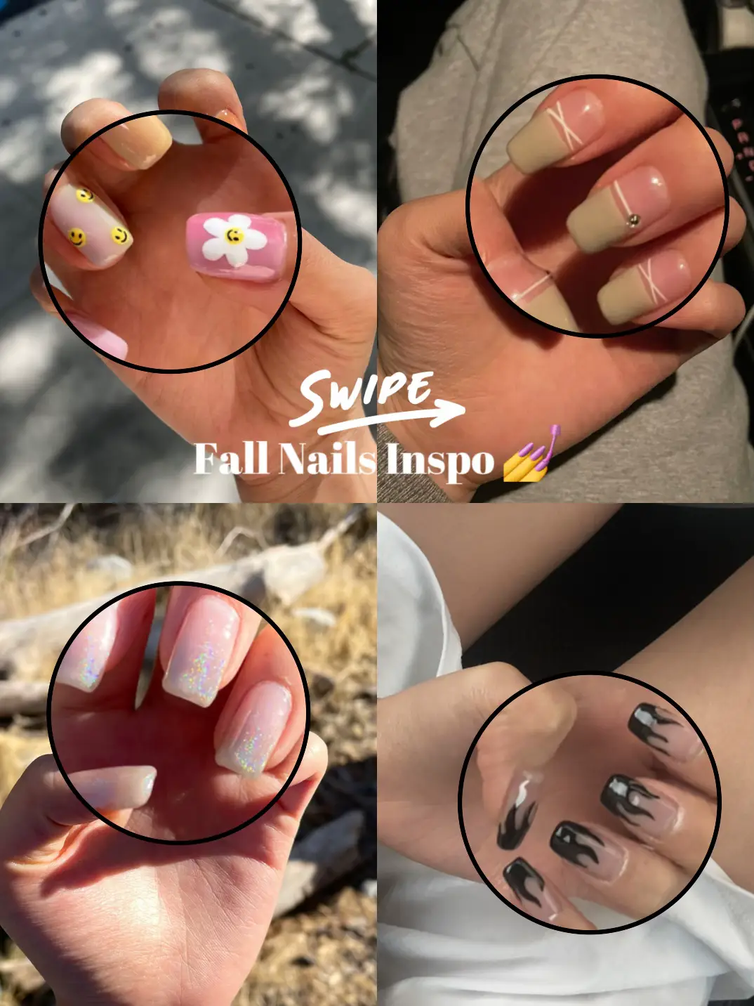 Fall Nails Inspo 👀💓 | Gallery posted by yunjin0326 | Lemon8