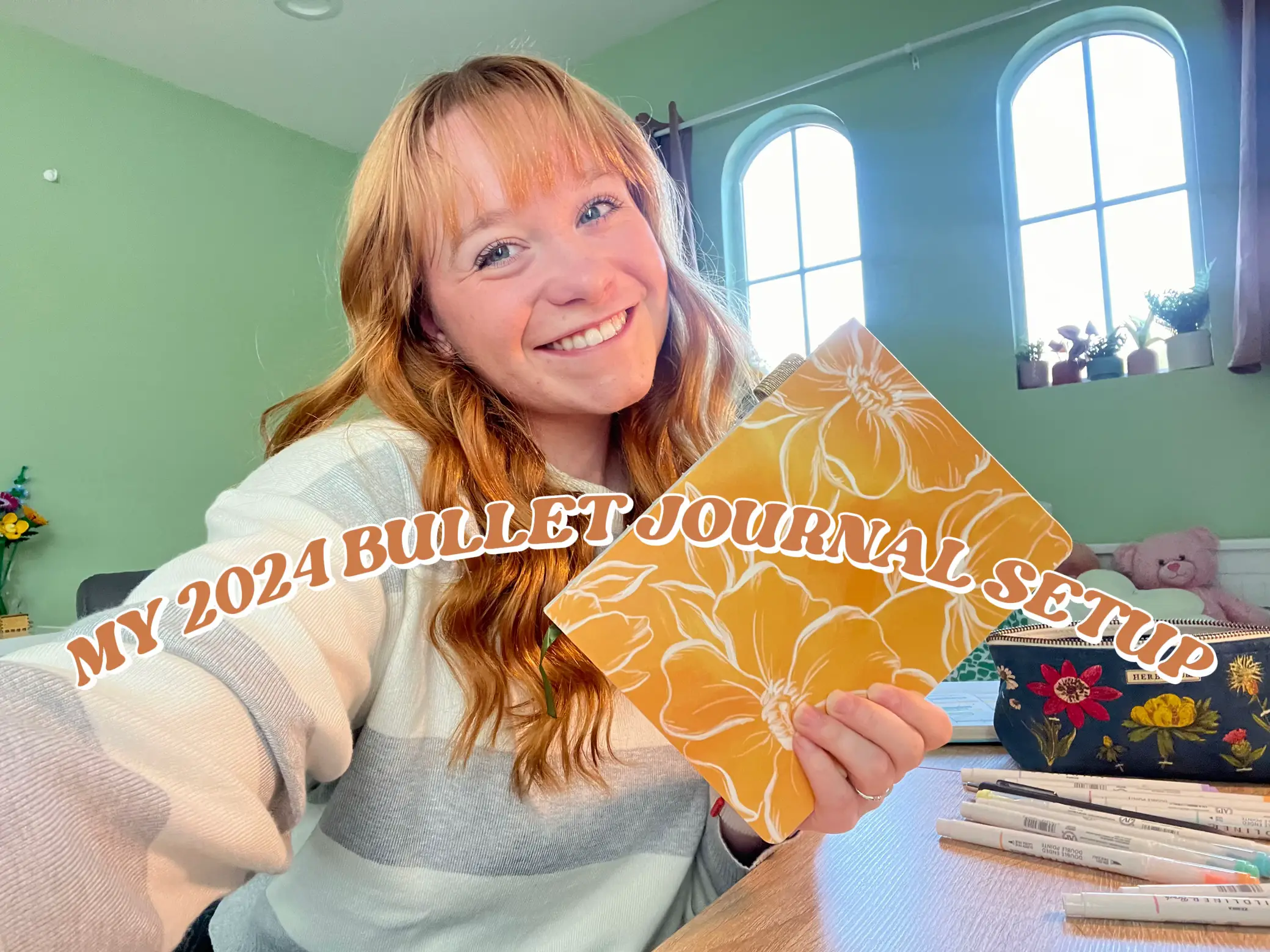 2024 BULLET JOURNAL SET UP ⭐️ New year plan with me & house tour