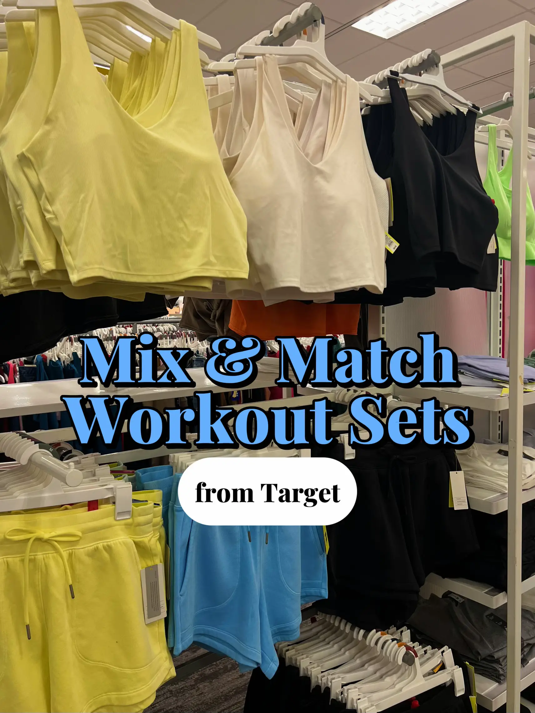 Cute Workout Sets from Target for Motivation
