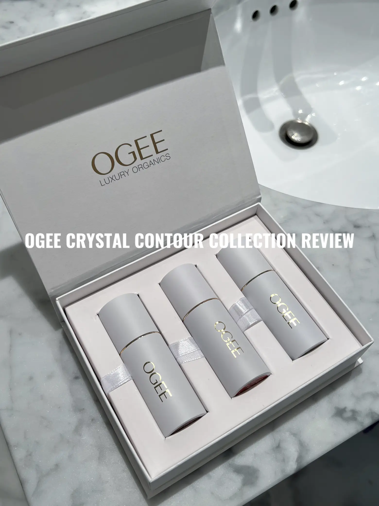 Ogee Sculpted Face Stick (TRIO) Crystal Contour Collection - Certified  Organic Bronzer, Blush & Highlighter TRIO - CRYSTAL CONTOUR COLLECTION -  COPPER, ROSE QUARTZ, OPAL