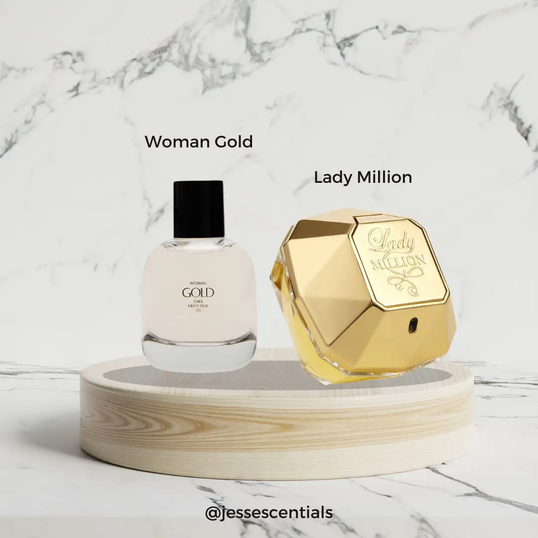 Woman gold 2024 zara dupe