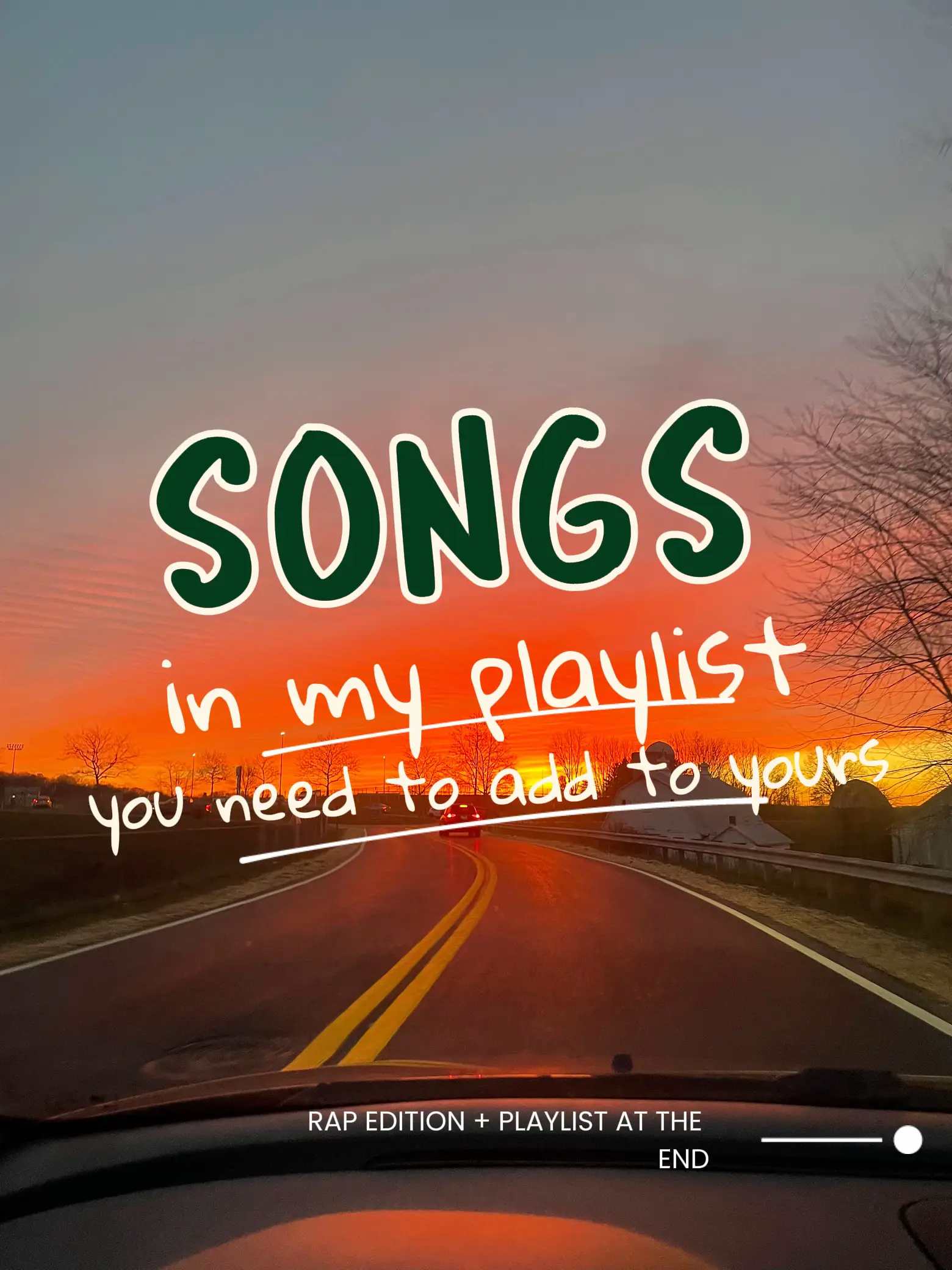SONGS YOU NEED TO ADD TO YOUR PLAYLIST's images