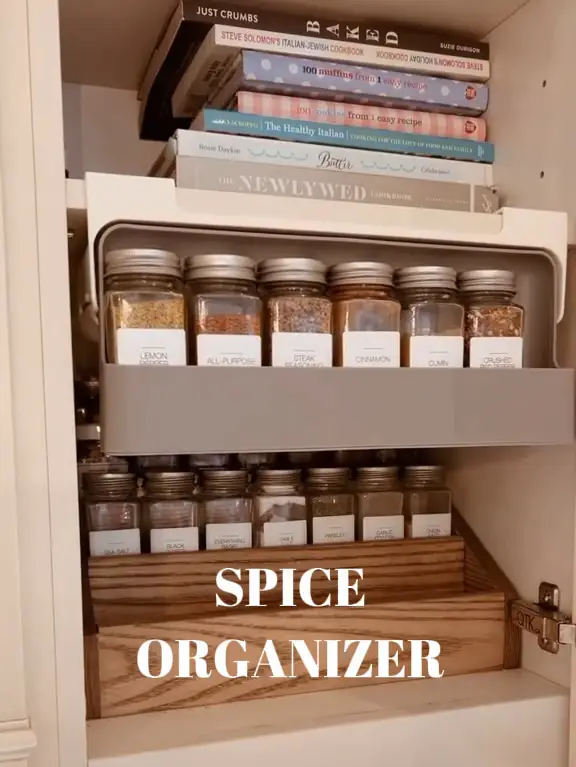 Spice Drawer Organization - Lemons, Lavender, & Laundry