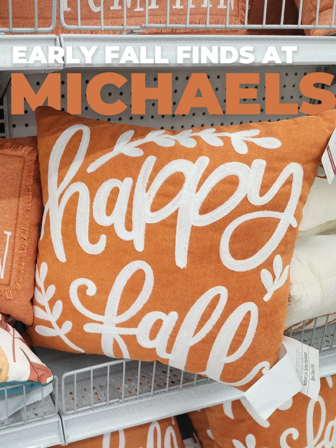 Michaels fall clearance pillows