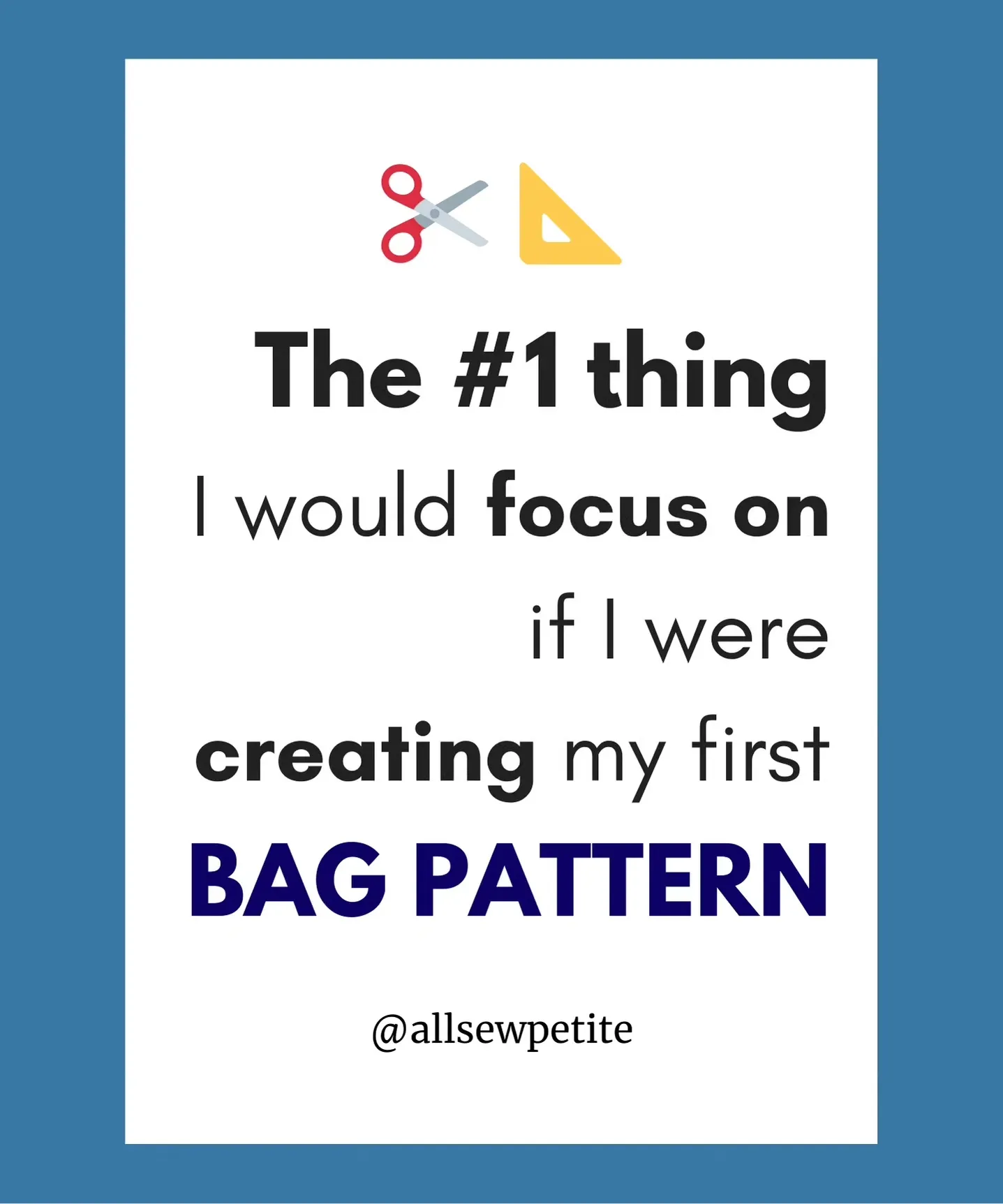 Tools Of The Trade: A Guide To Essential Pattern Drafting Tools For Bag  Designers - allsewpetite