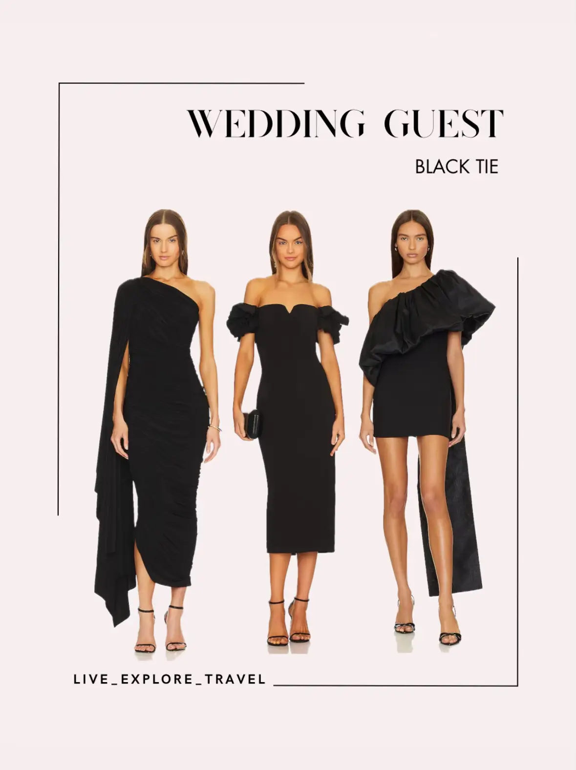 Zelda Fitz Gown in Black curated on LTK