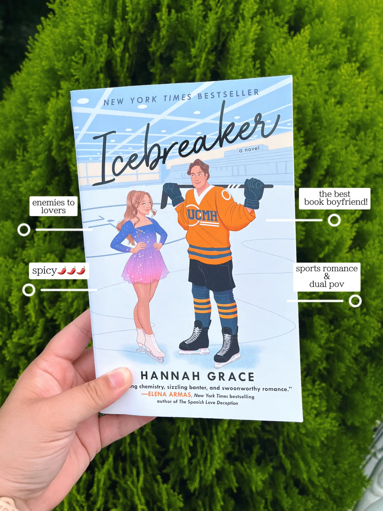 July Read: Icebreaker📖⛸️🩵🏒 | Gallery posted by alyssaisidoro | Lemon8