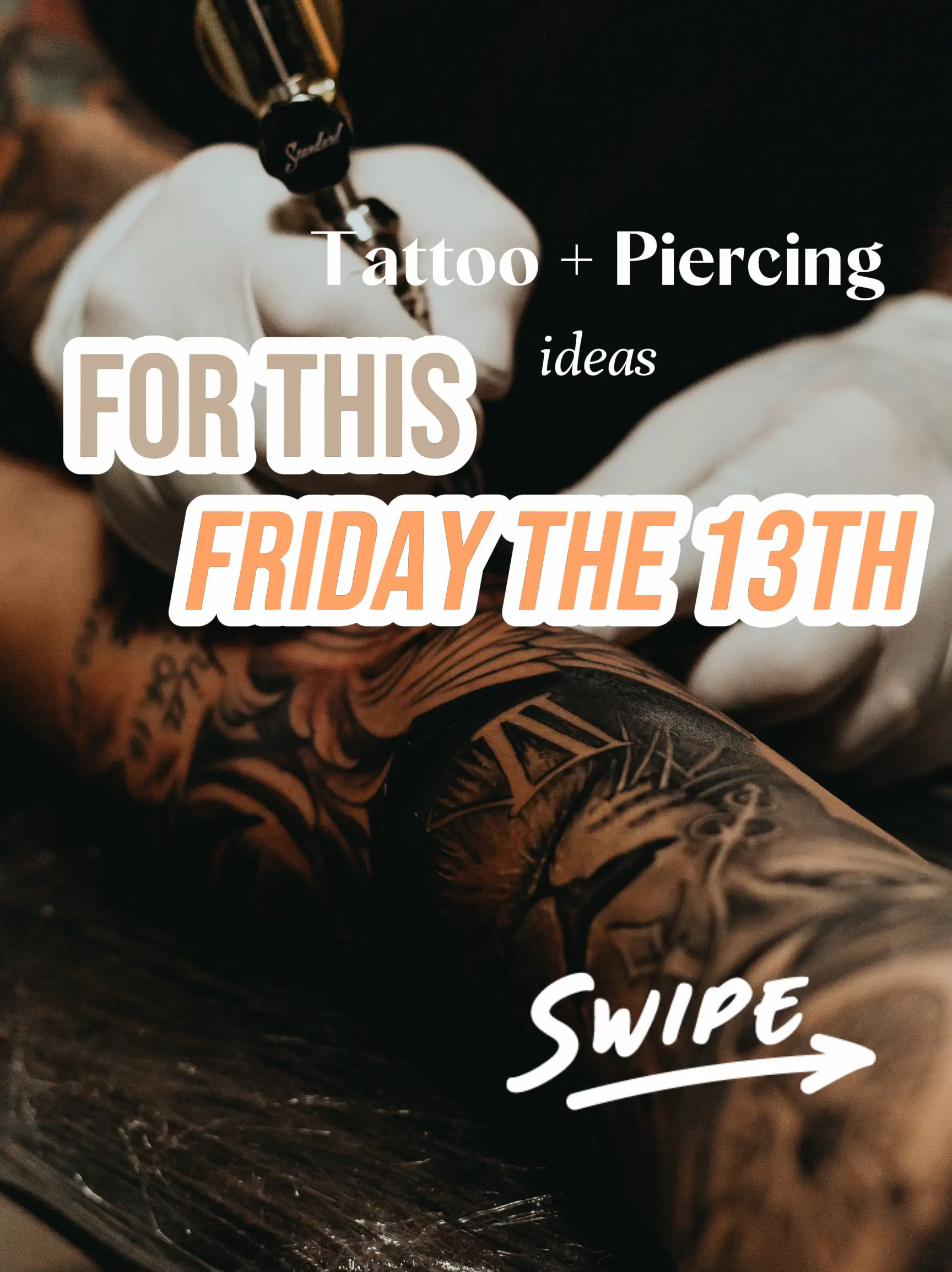 Tattoo + Piercing Ideas for this Friday the 13th | Galeri diposting ...