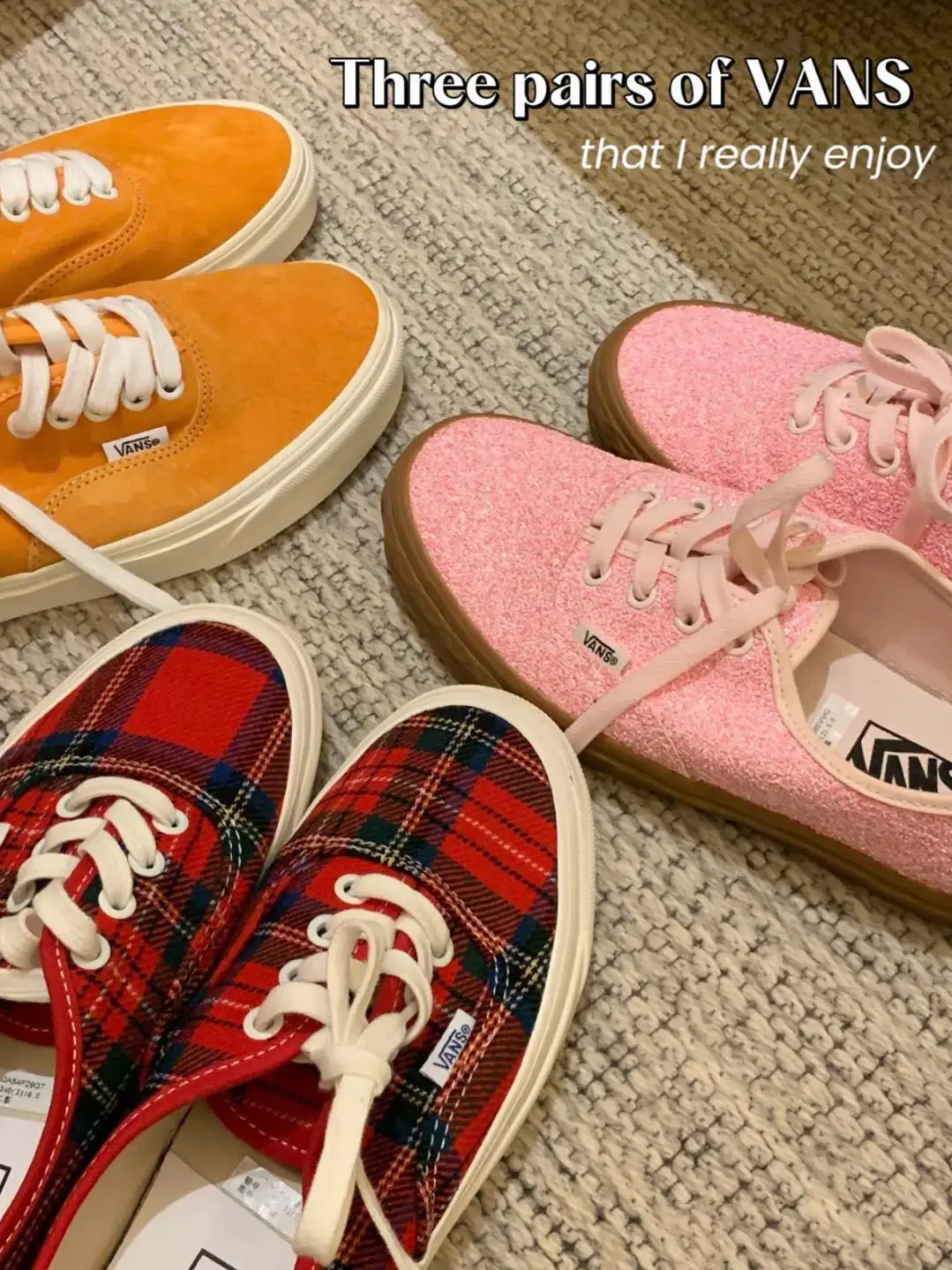 3 pairs of vans posted really | Oliviawardrobe | that enjoy🫶🏻 I Lemon8 by Gallery