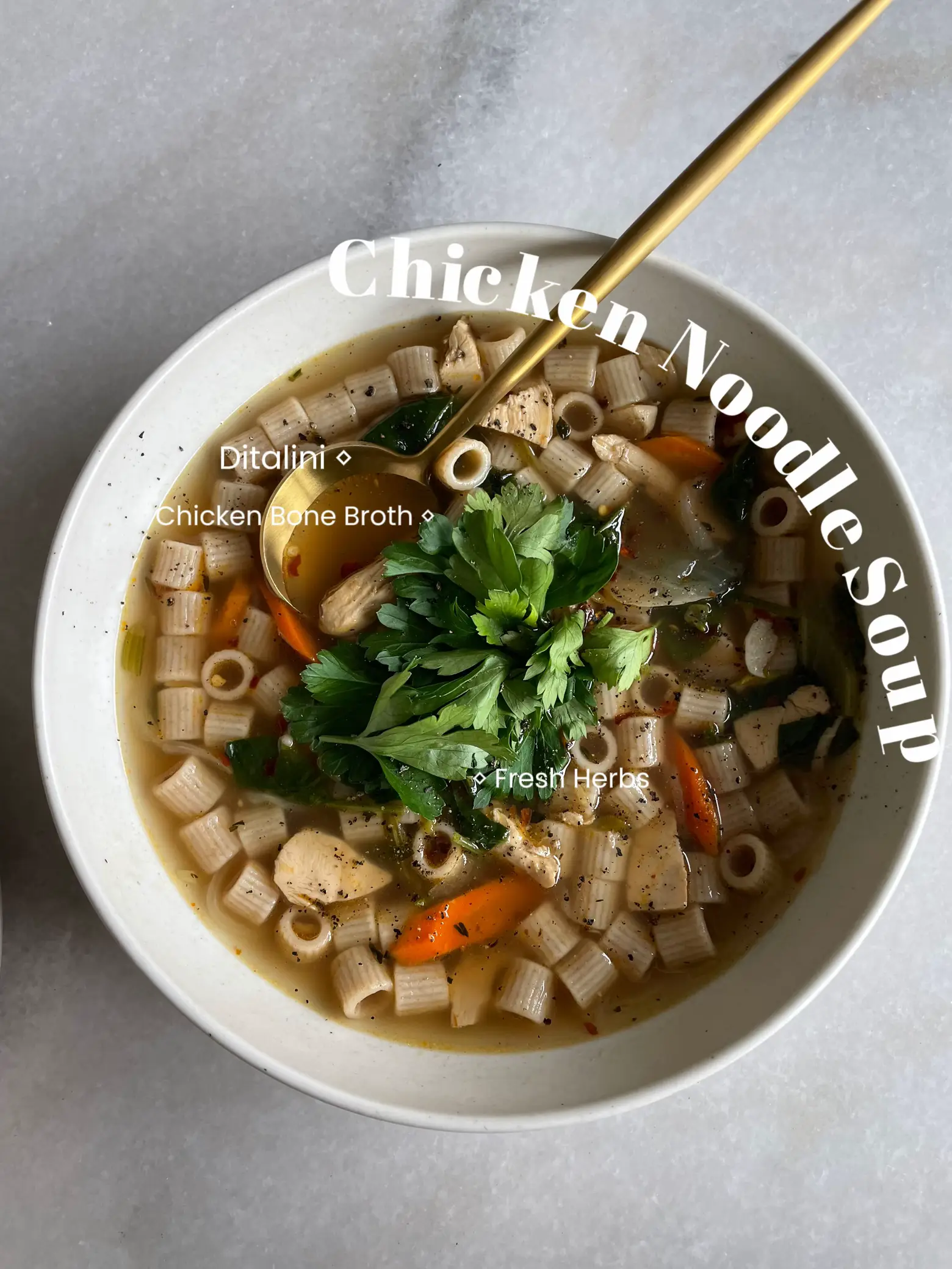 30 Minute Chicken Noodle Soup Recipe