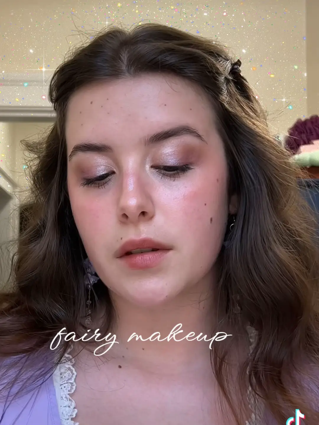 shimmery fairy makeup ✨, Video published by helen