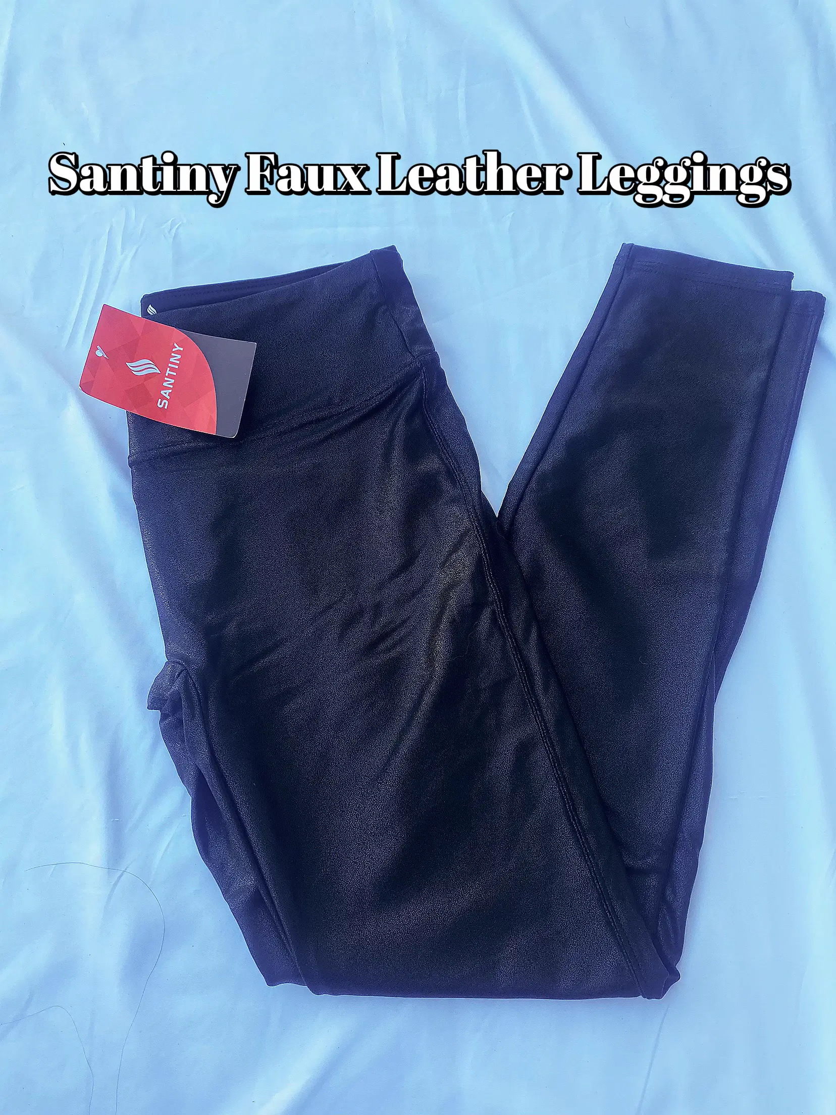 I dont think Spanx can be duped but heres a great faux leather legging
