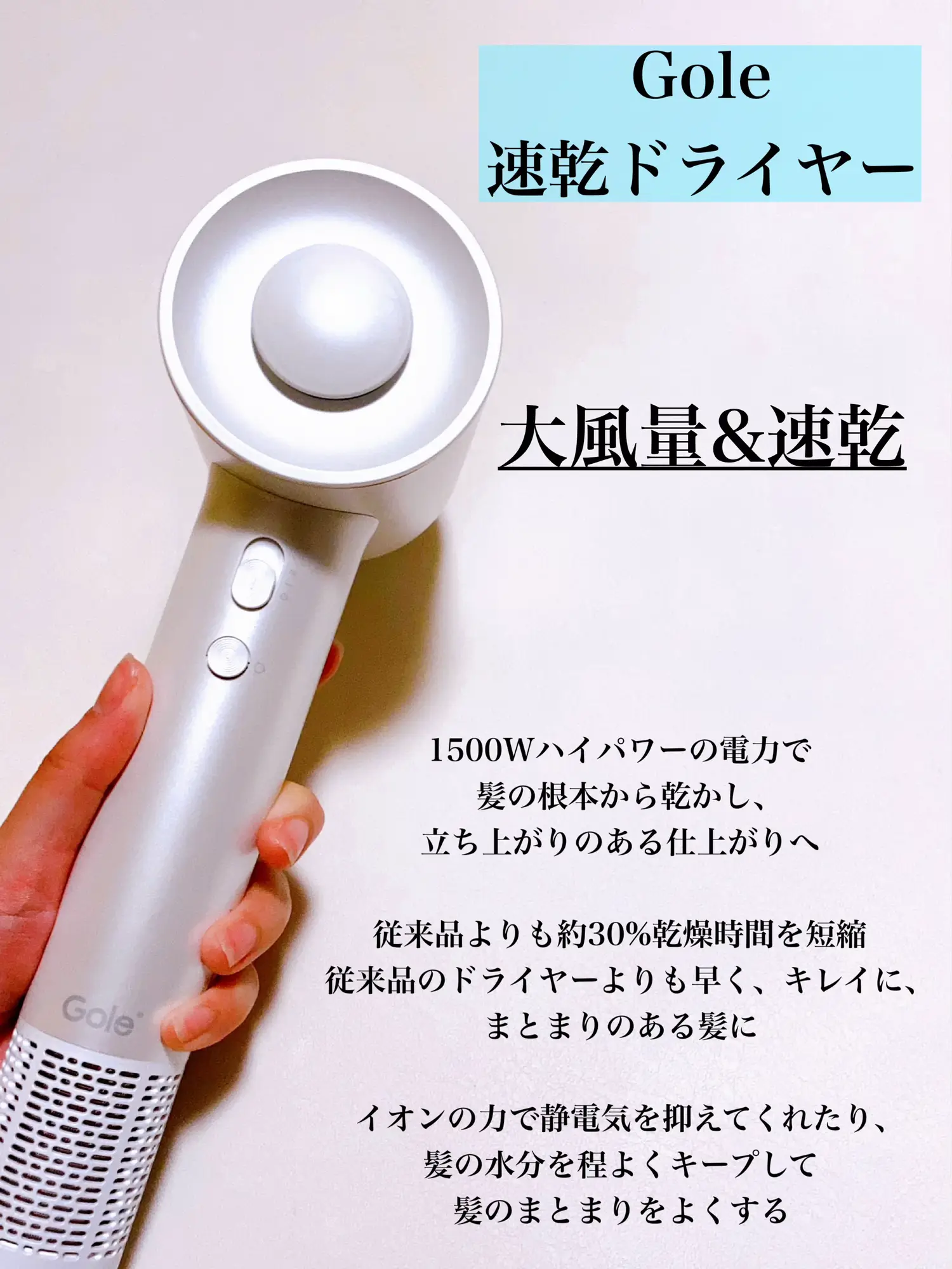 美容師向け まとまり感＆好感度アップ サロン用 ドライヤーPro