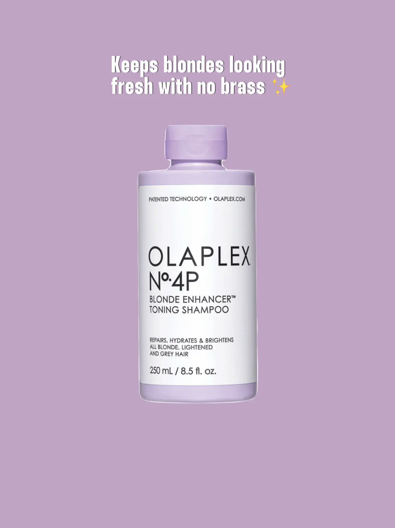 Olaplex  No 4P Blonde Enhancer Toning Shampoo – Thirteen Lune