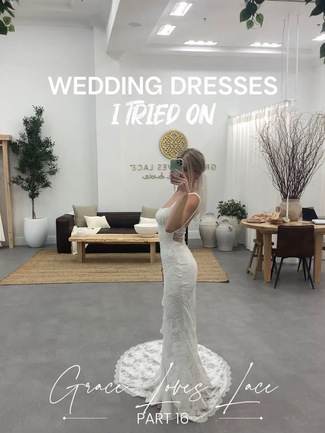 Wedding Dresses I Tried On: Grace Loves Lace | Caitlin Elizaが投稿