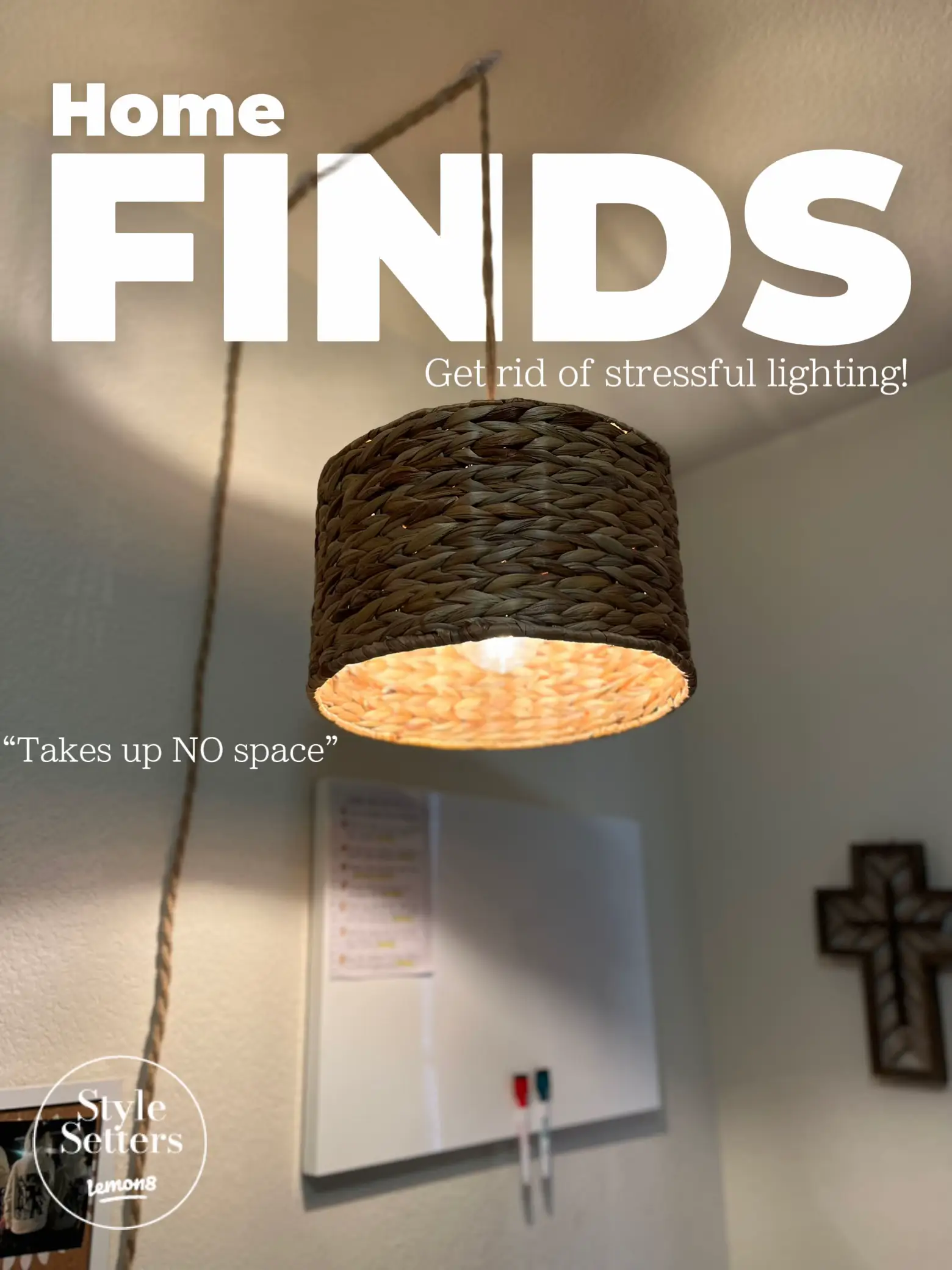 This Clever TikTok DIY Is the Secret to Renter-Friendly Pendant Lighting