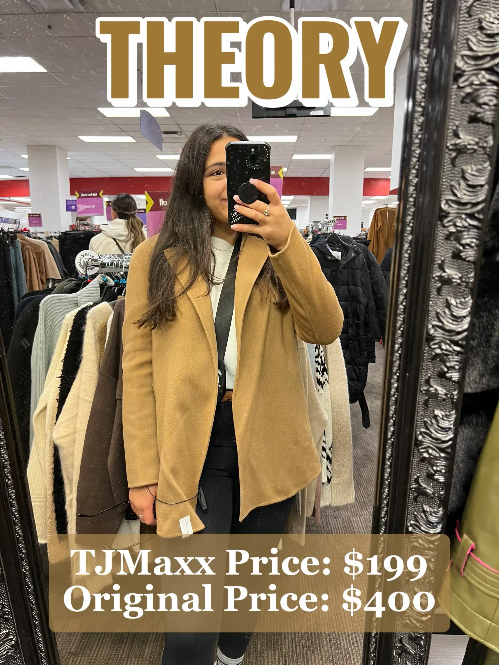 Tahari coat tj maxx on sale