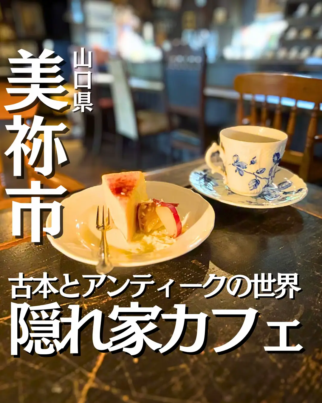 古本とアンティークの世界 隠れ家カフェ | Cafelog FUKUOKAが投稿したフォトブック | Lemon8