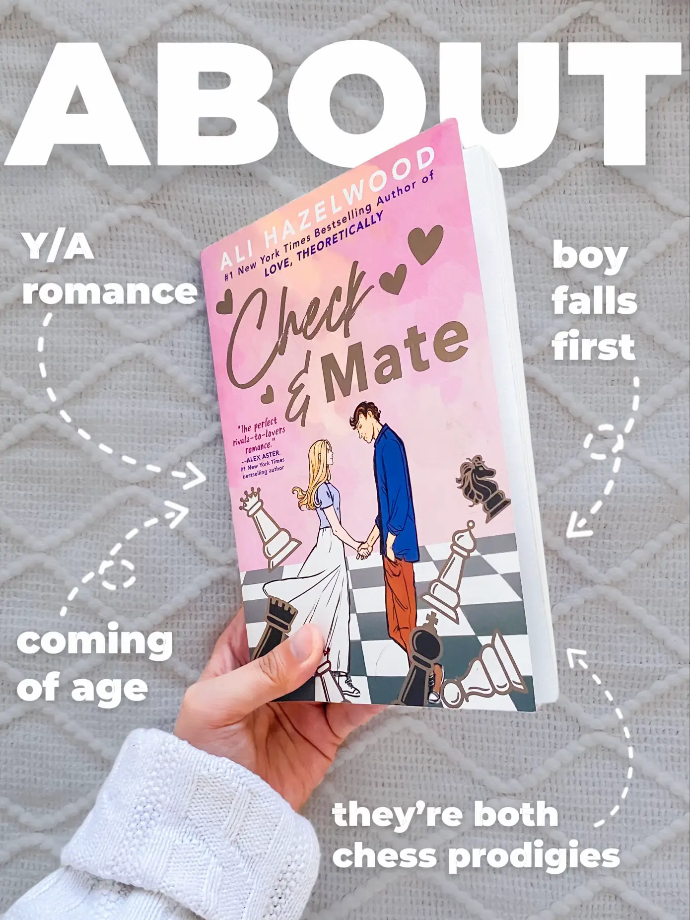 ✨NEW BOOK!✨ Check & Mate by Ali Hazelwood! 