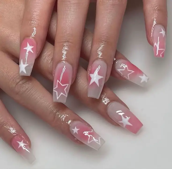 19+ White Winter Nail Designs