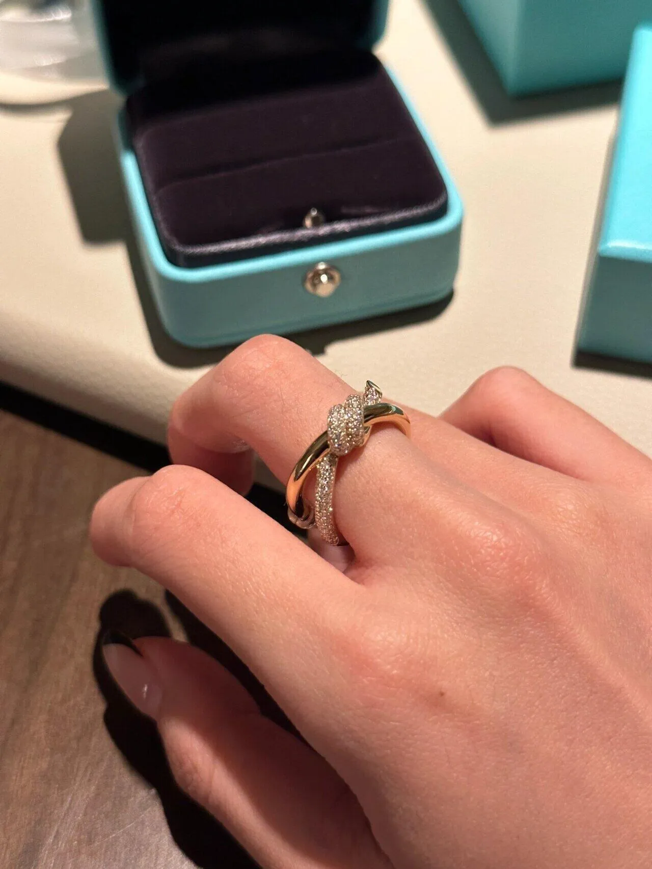 ティファニーのダブルTリングは私の本命リング💍 | むらさきか ティファニーのダブルTリングは私の本命リング💍 | むらさきか