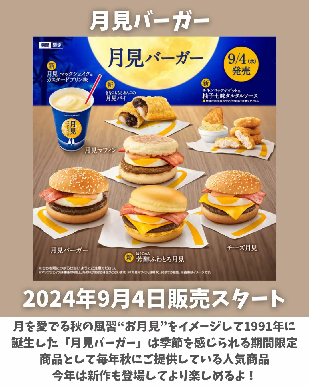 199 ９月４日からの期間限定メニューも使えるマクドナルド 株主優待券