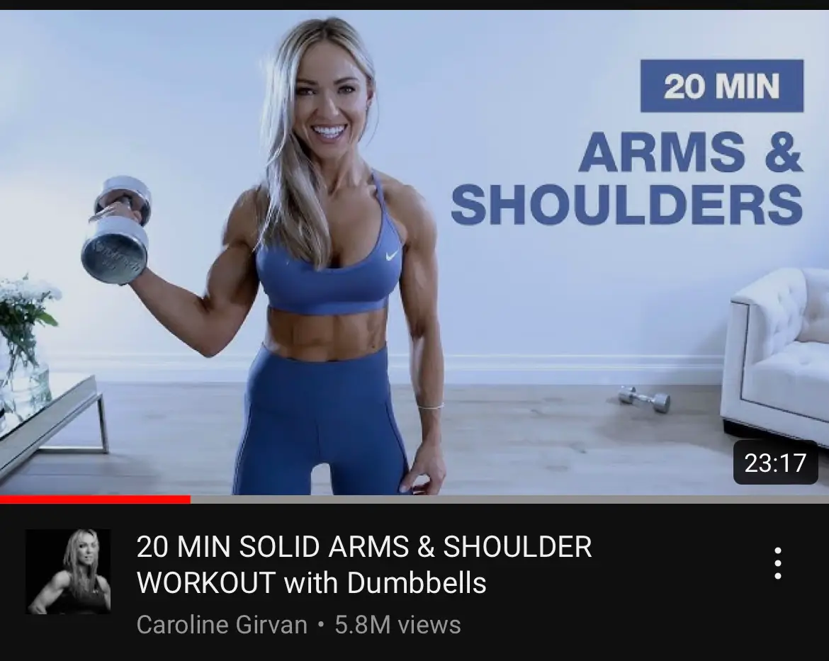 20-Minute Arm and Shoulder Workout (Video)