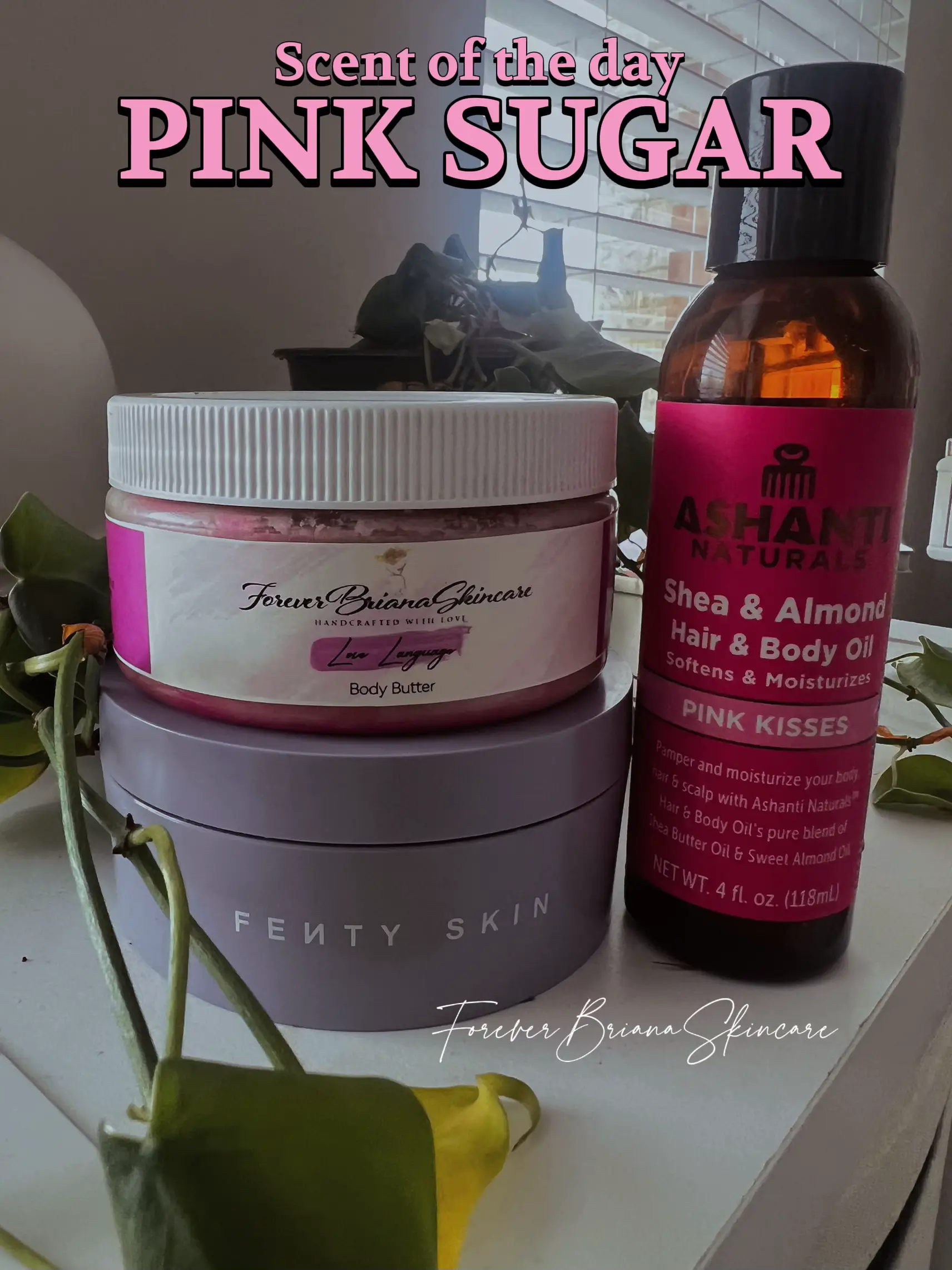 Pink Sugar Body Oil» Non-edible Gourmand Scent Romantic Scents
